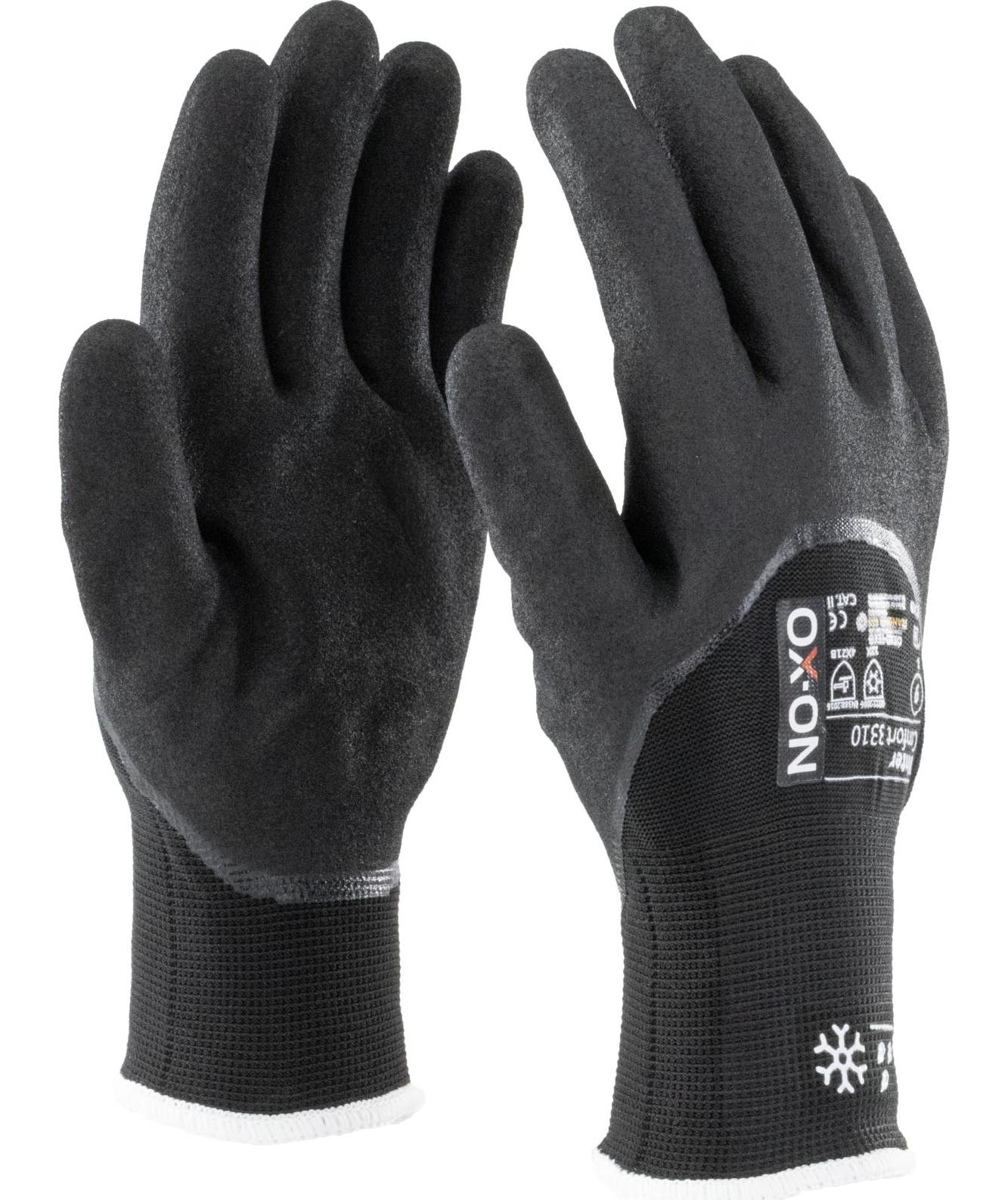 OX-ON Winter Comfort 3310 gloves, Black