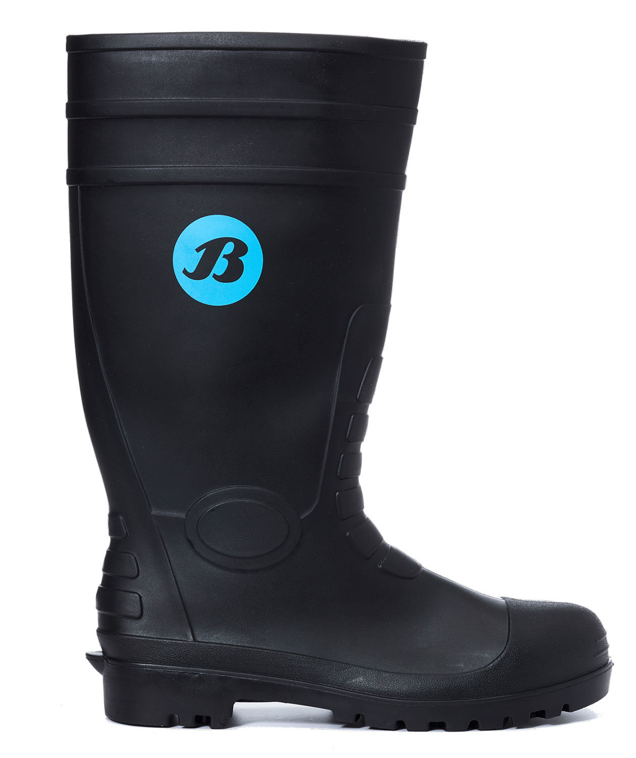 Bata Industrials 66652 vernegummist&oslash;vler S5, Svart