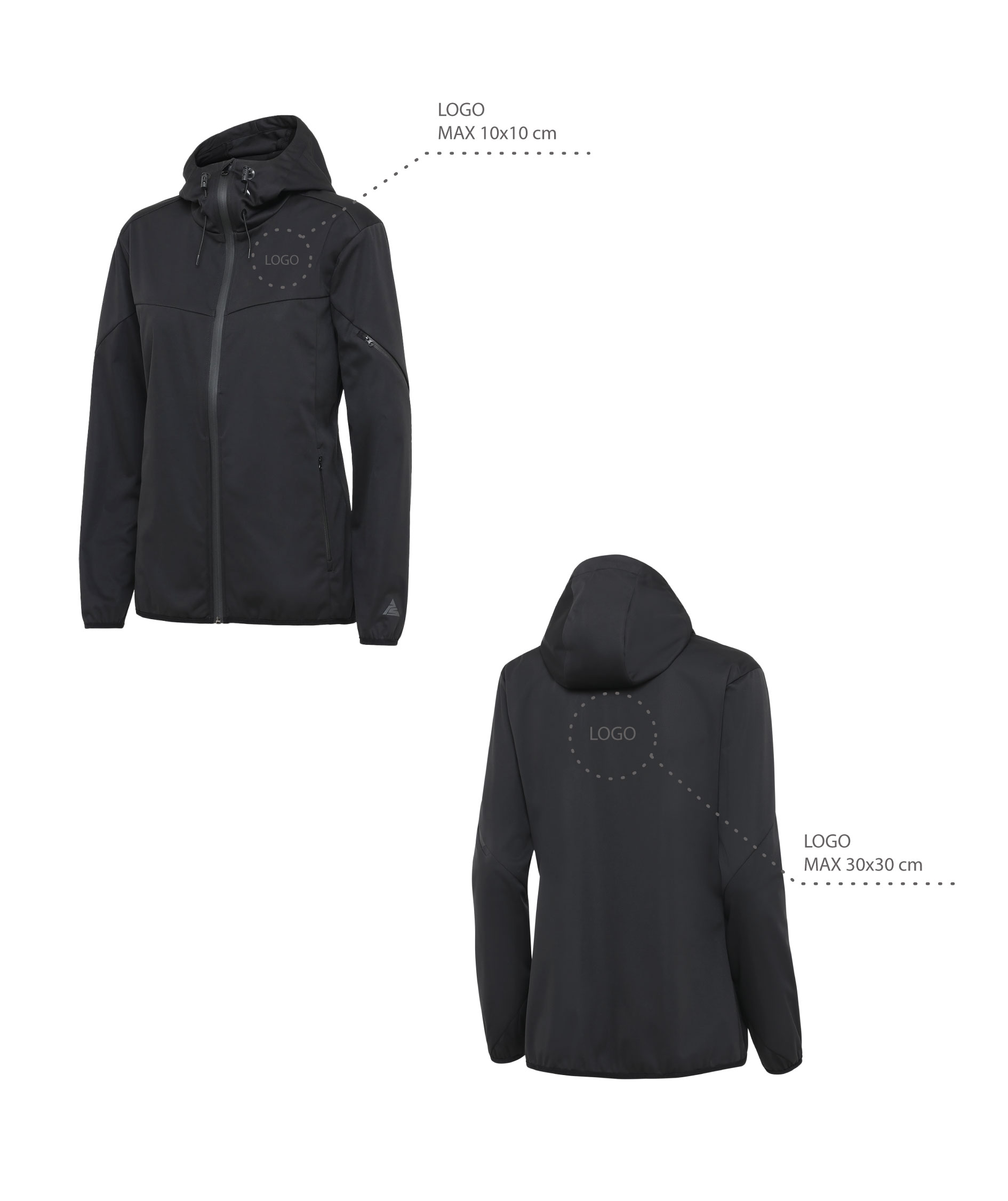 Pitch Stone women's softshelljacket, Navy, large image number 6