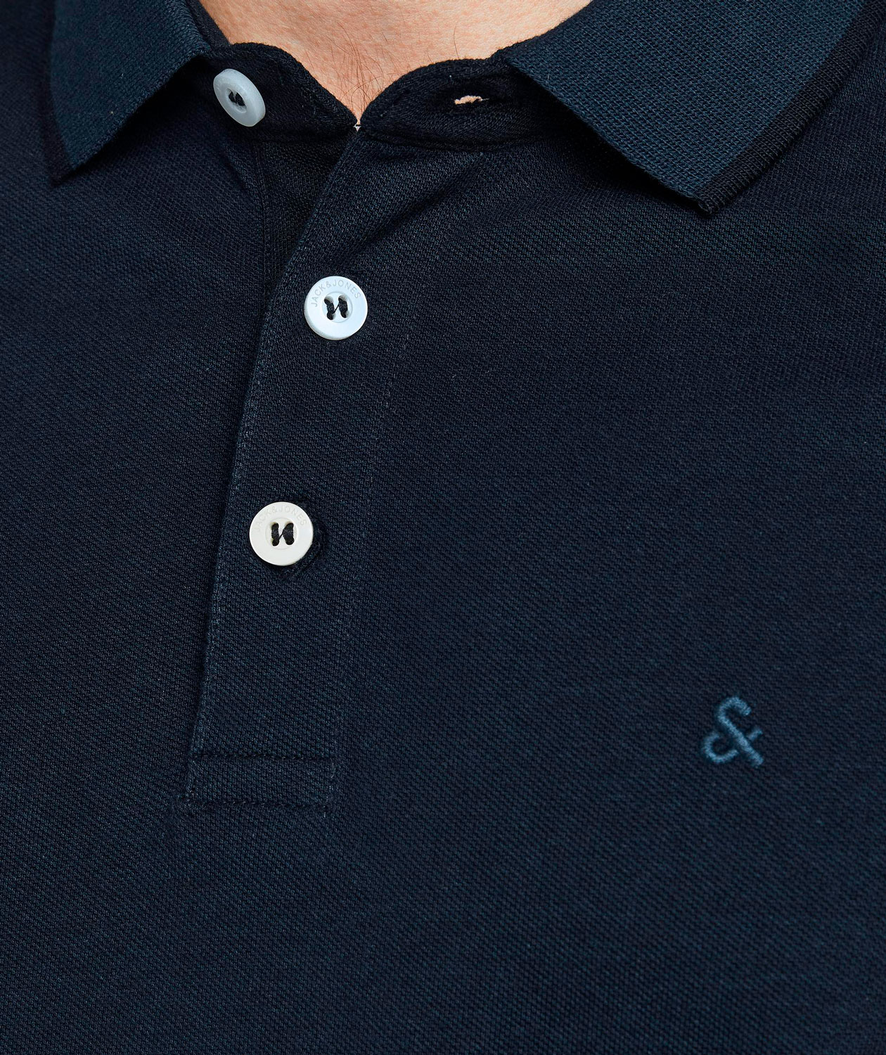 Jack & Jones JJEPAULOS Poloshirt, Dark navy, large image number 2