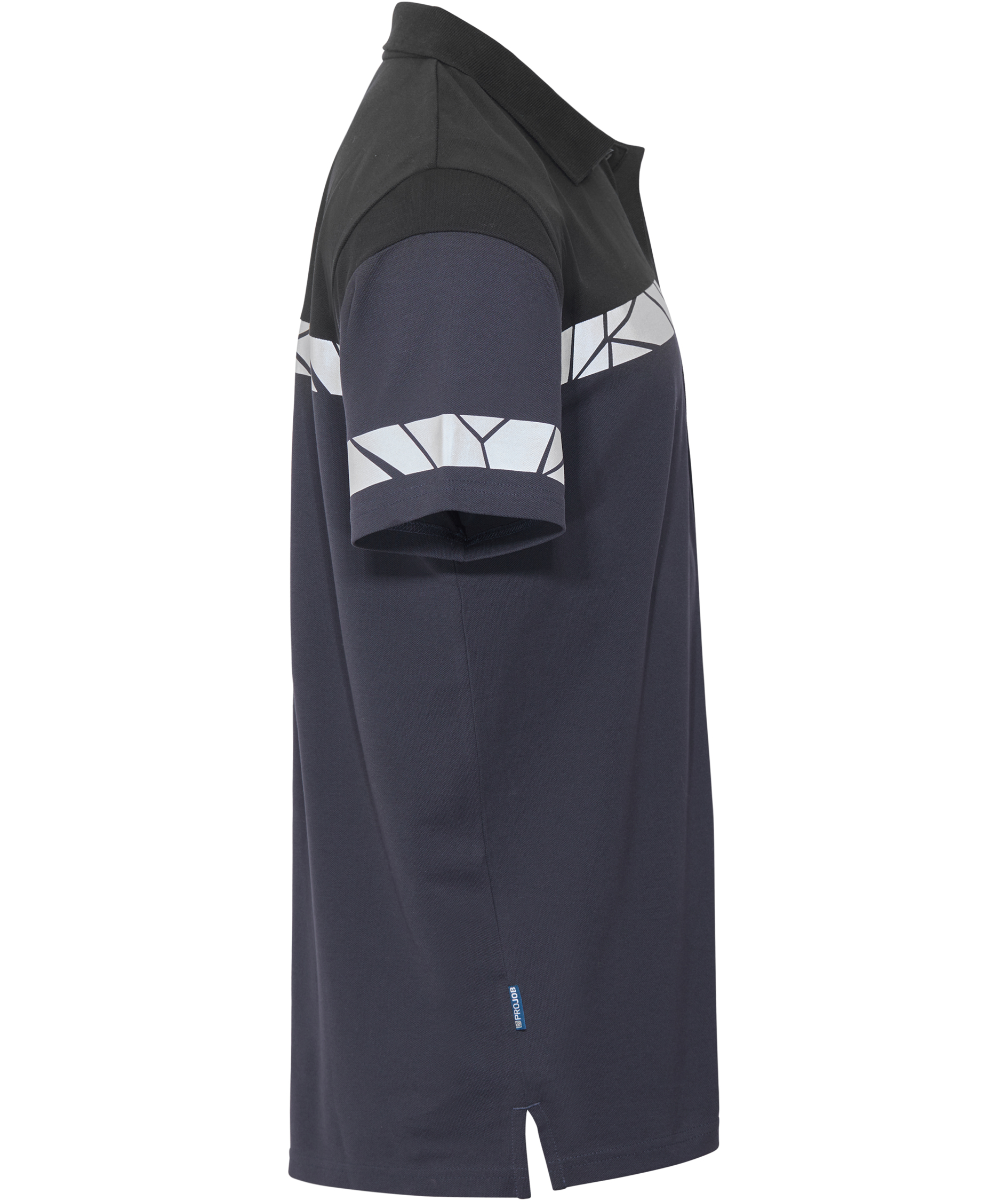 ProJob polo shirt 7003, Marine Blue/Black, large image number 3