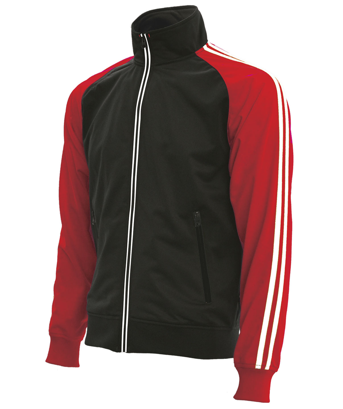 IK track jacka, Black/Red