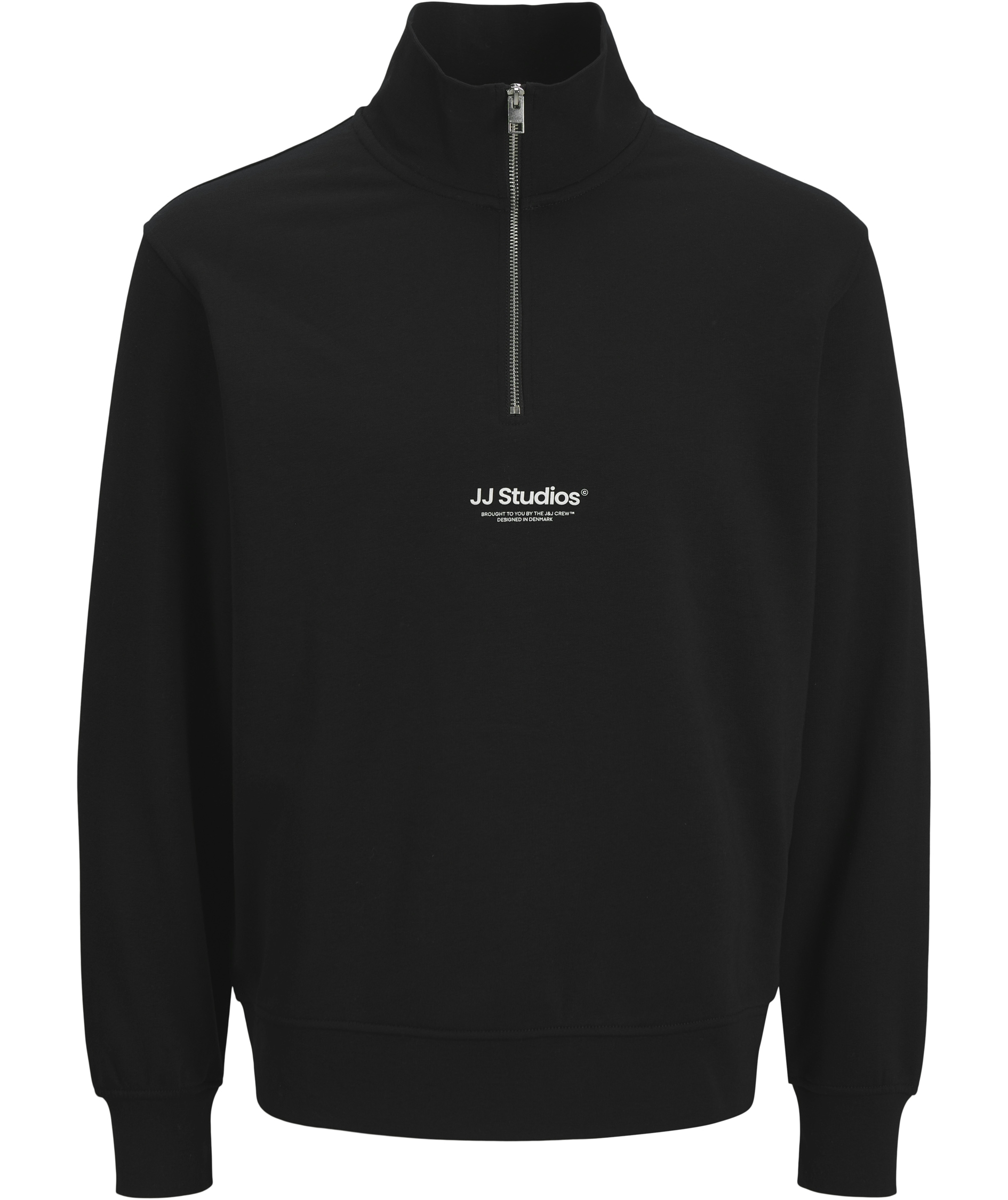 Jack & Jones JJESOHO half zip, Black
