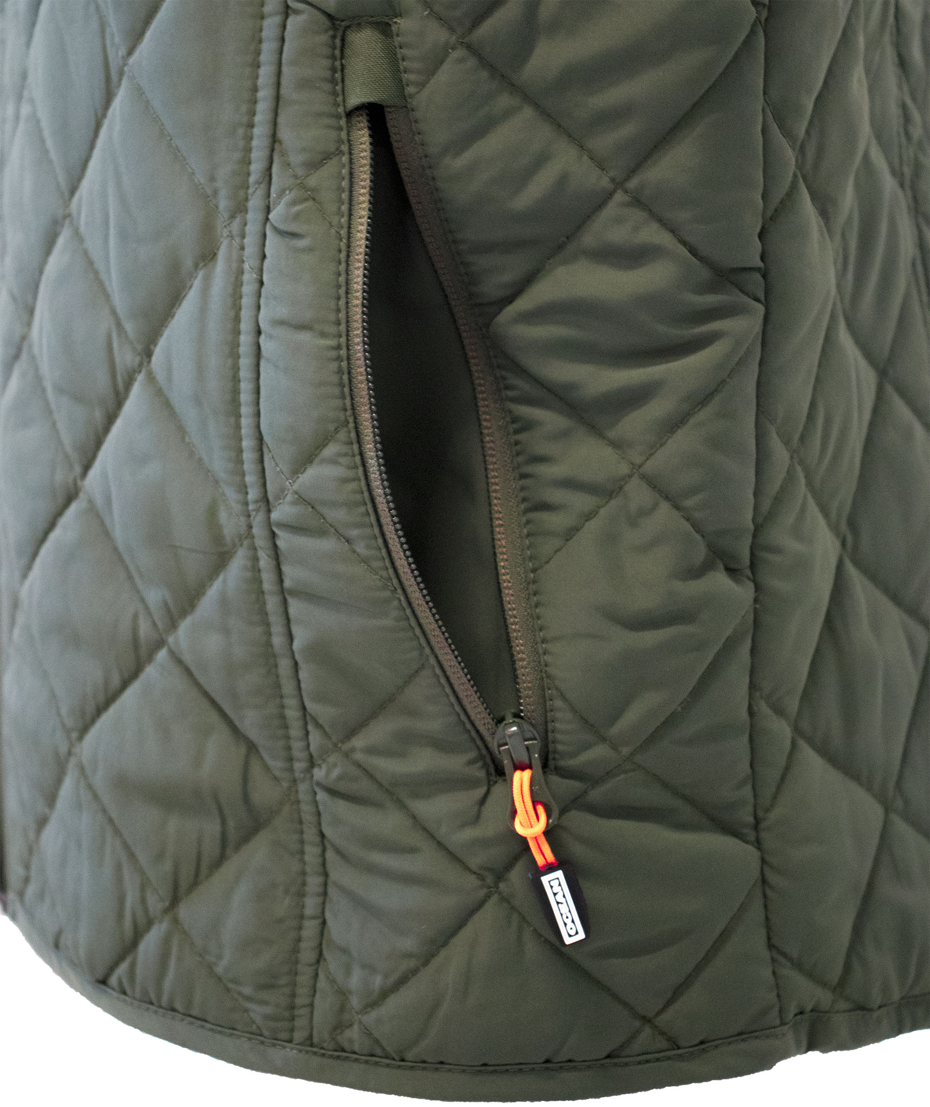 Ocean thermal vest, Olive, large image number 3