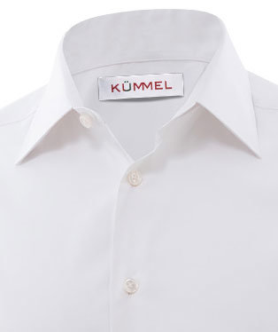 K&uuml;mmel M&uuml;nchen Slim fit skjorte, Hvid