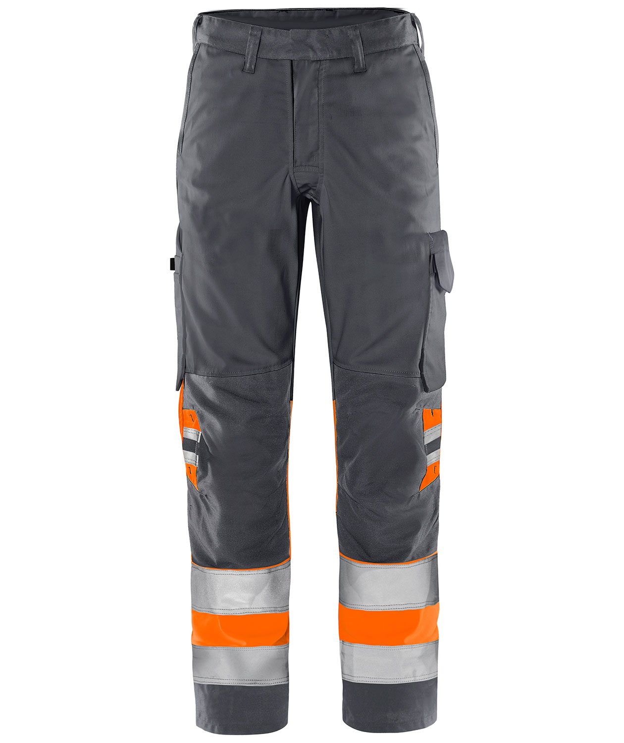 Gr&aring;/Hi-Vis oransje