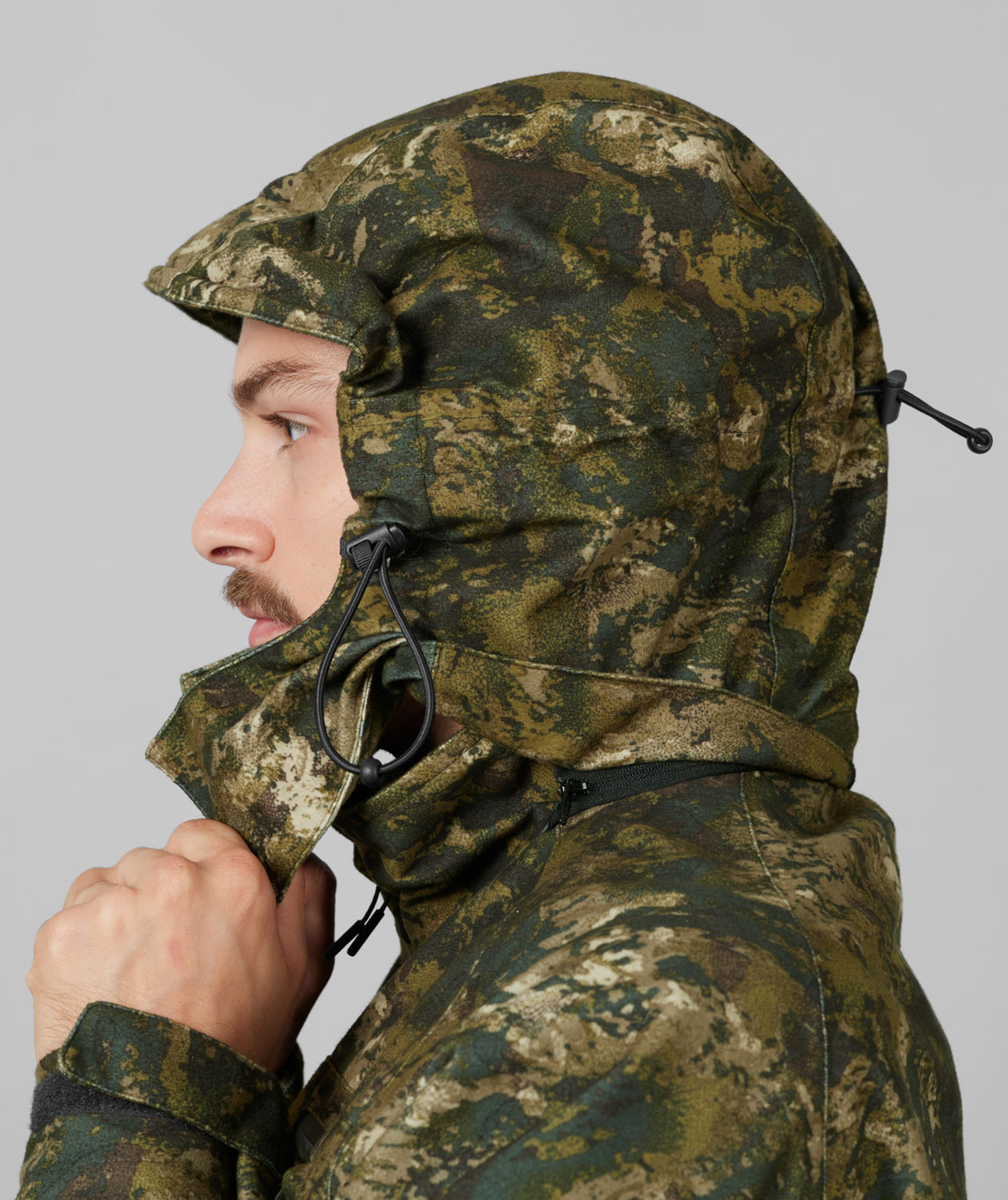 Seeland Avail camo jakke, InVis Green, large image number 4