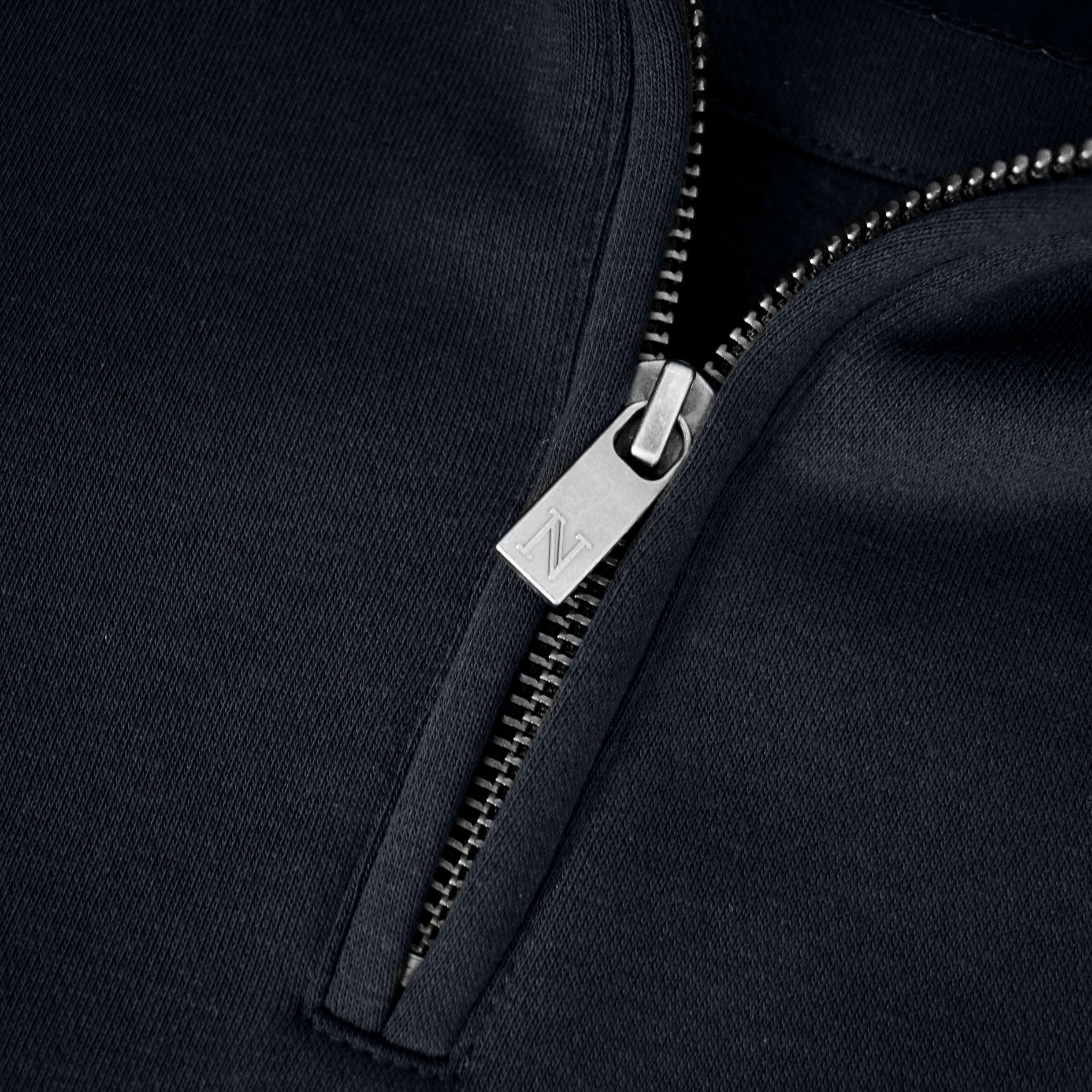 Nimbus Glendale half-zip sweatshirt, Navy, large image number 3