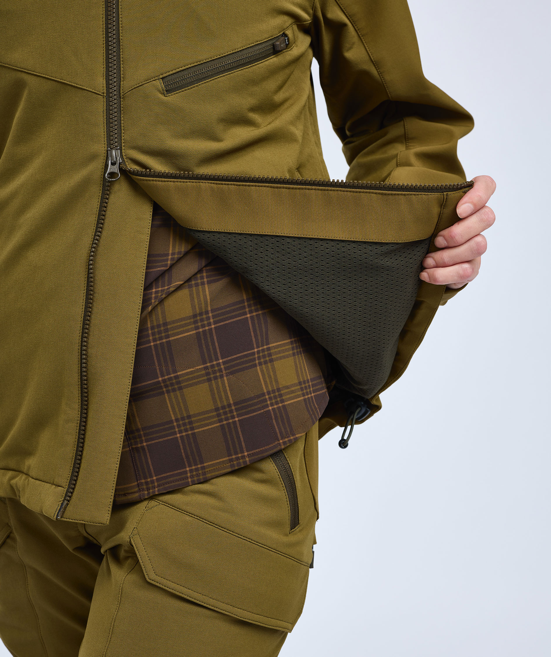 Pinewood&nbsp;Furudal Hunters Hybrid stretch damejakke, Olive green, large image number 6