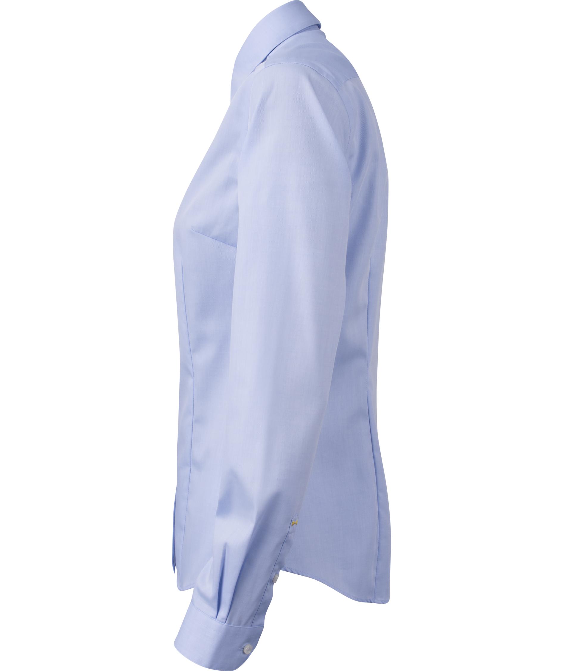 J. Harvest & Frost Twill Yellow Bow 50 lady fit skjorta, Sky Blue, large image number 2