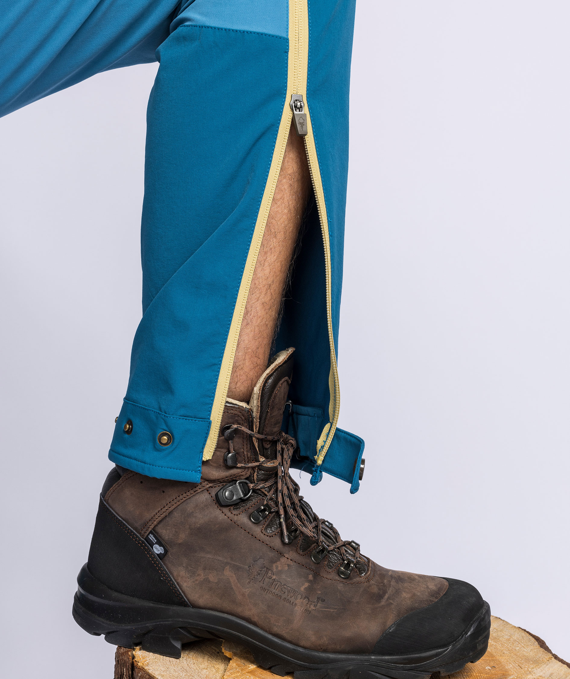 Pinewood&nbsp;Abisko Light bukser, Azur Blue/Dark Azur Blue, large image number 6