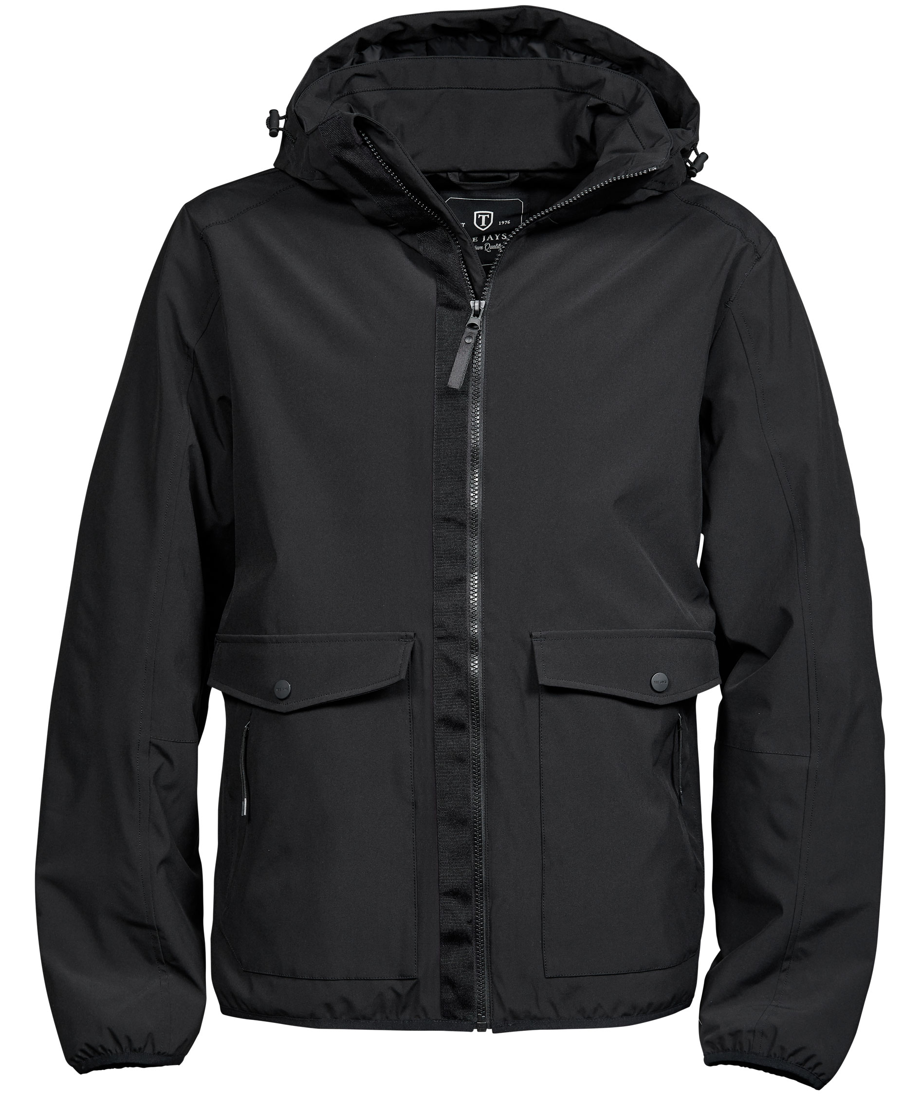 Tee Jays Urban Adventure jacka, Svart, Svart, swatch