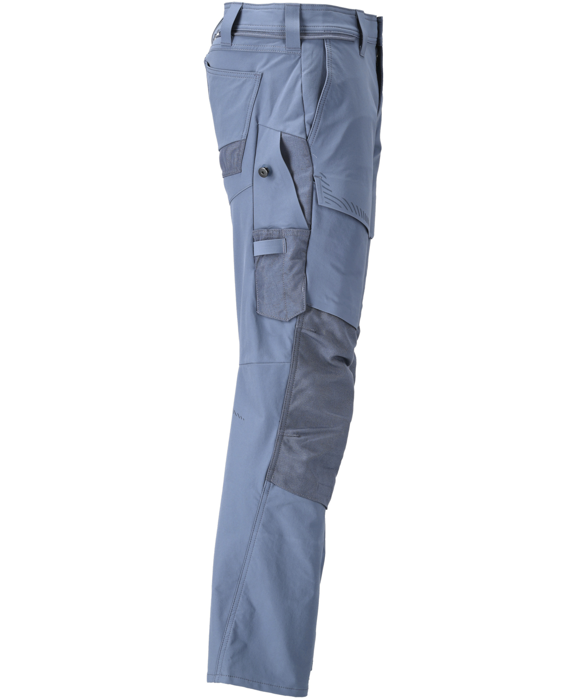 Mascot Customized Arbeitshose full stretch, Steinblau, large image number 2