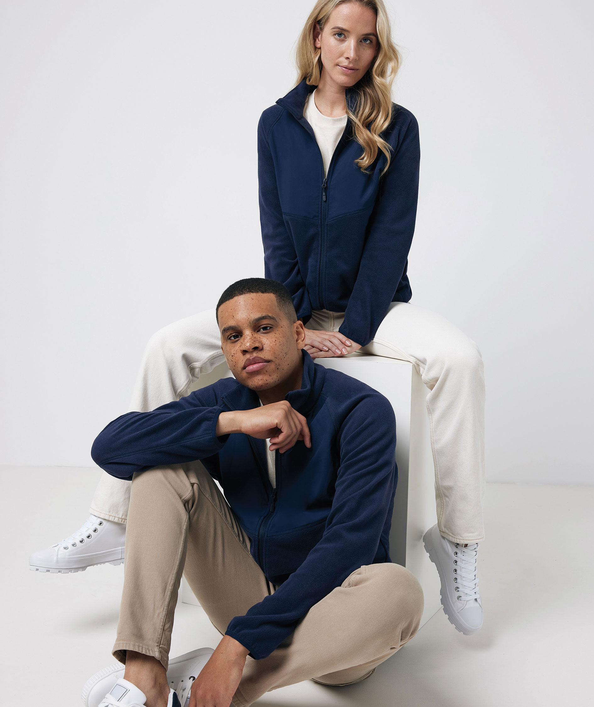 Iqoniq Talung fleece sweater, Marine, large image number 7