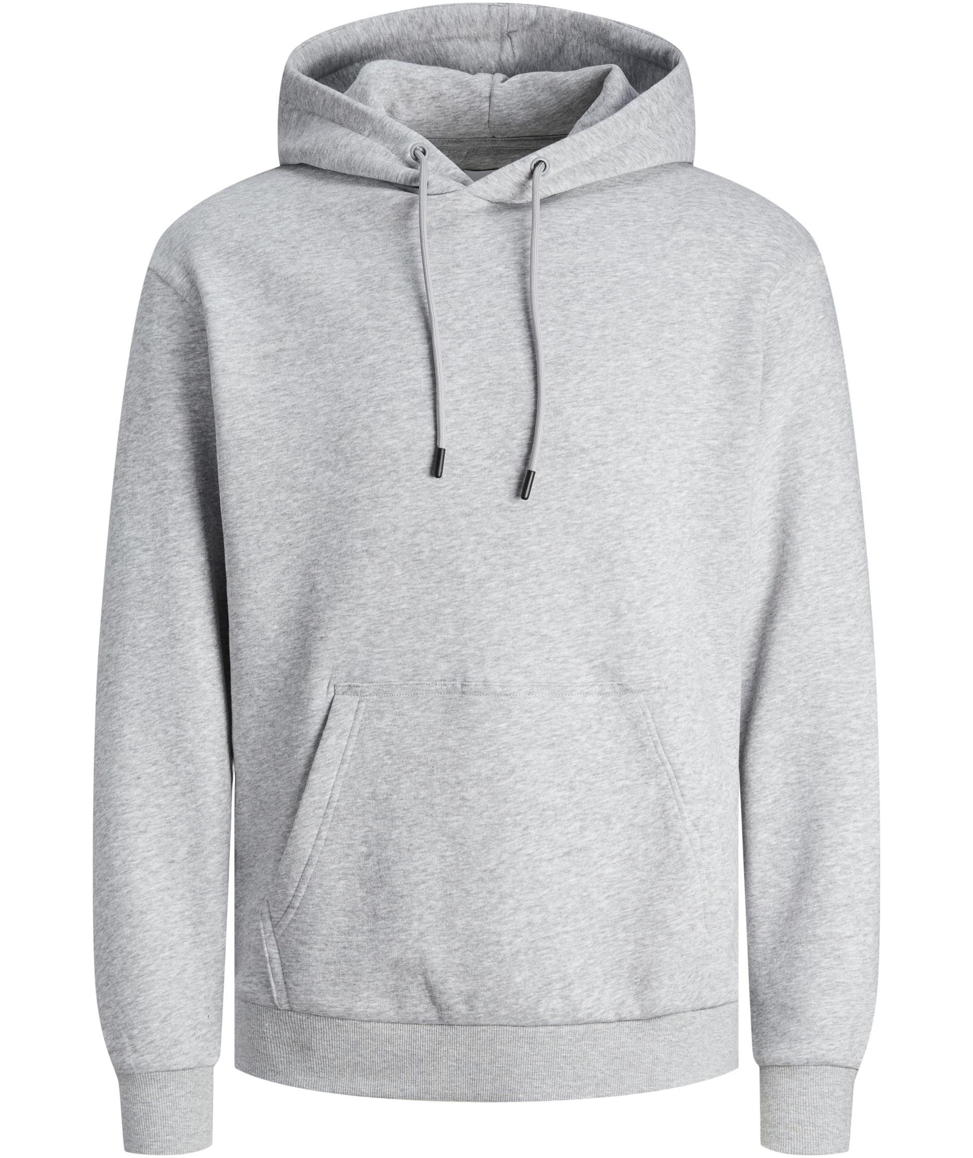 Jack & Jones JJEBRADLEY hoodie, Light Grey Melange