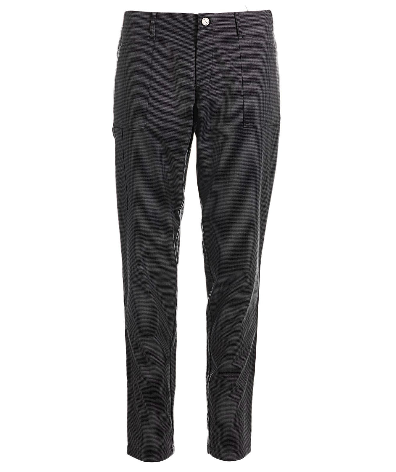 Kentaur bukse  med l&aring;rlomme benlengde 84 cm, Pepitaruter Svart/Gr&aring;