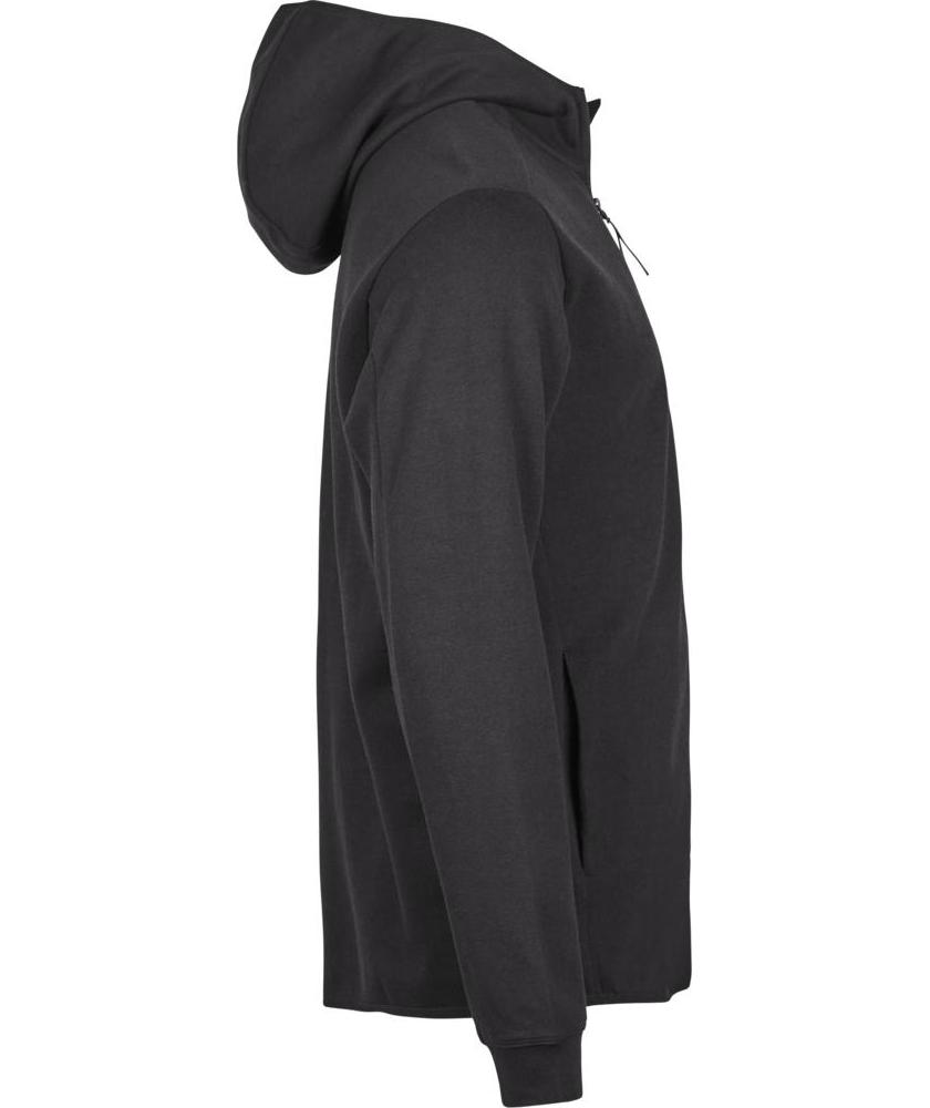 Tee Jays Athletic hoodie with zipper, Black, large image number 3