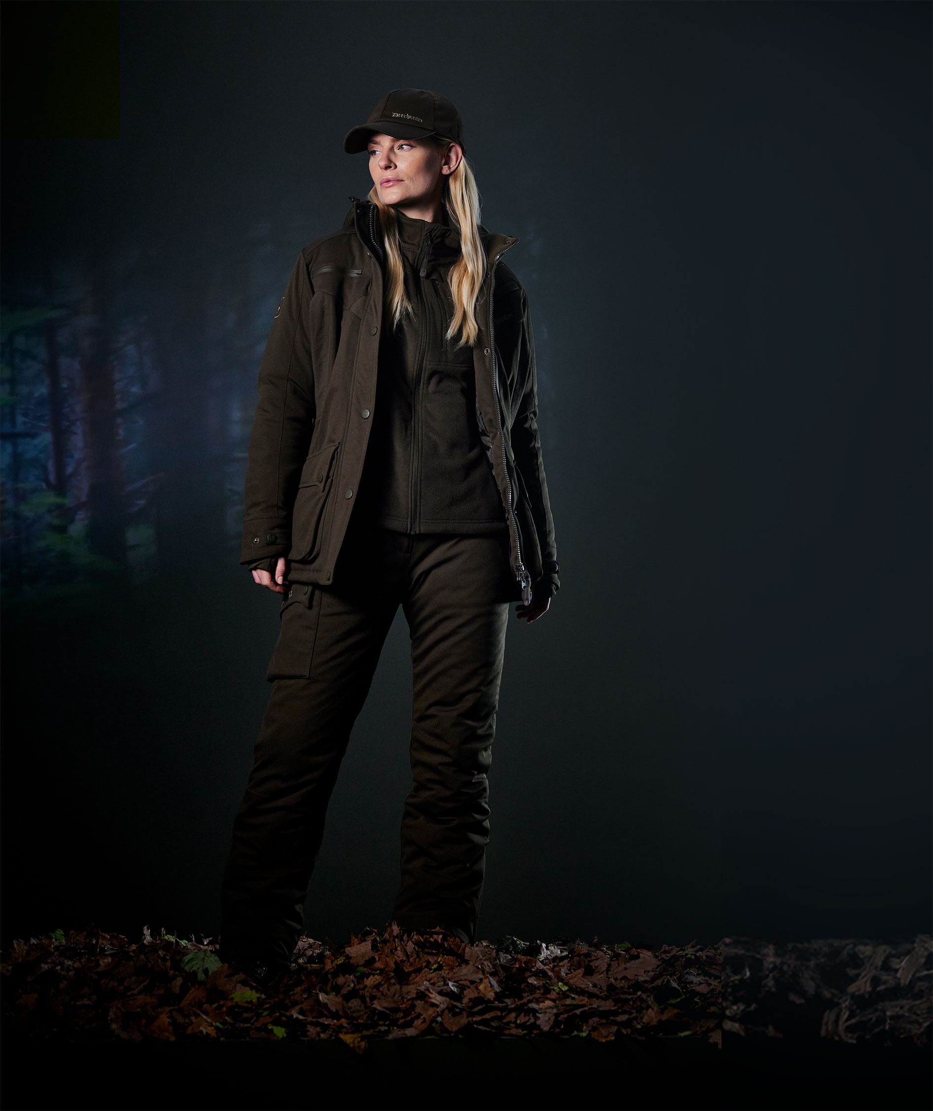 Deerhunter Muflon Pro vinterbyxa dam, Art green