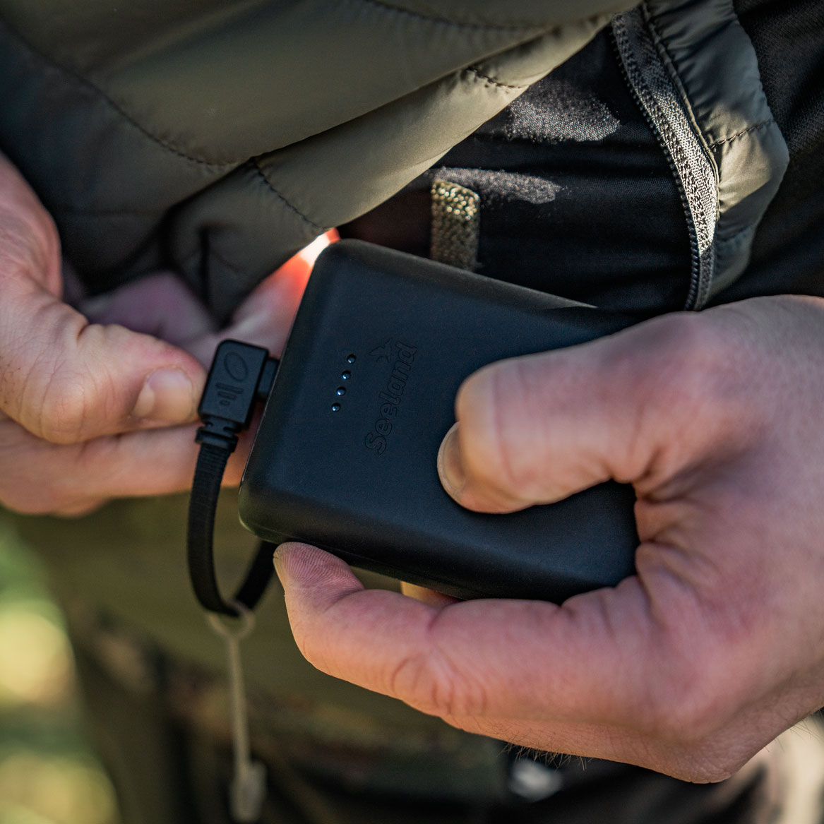 Seeland Celsius Heat Liner Weste, Grape leaf, large image number 7