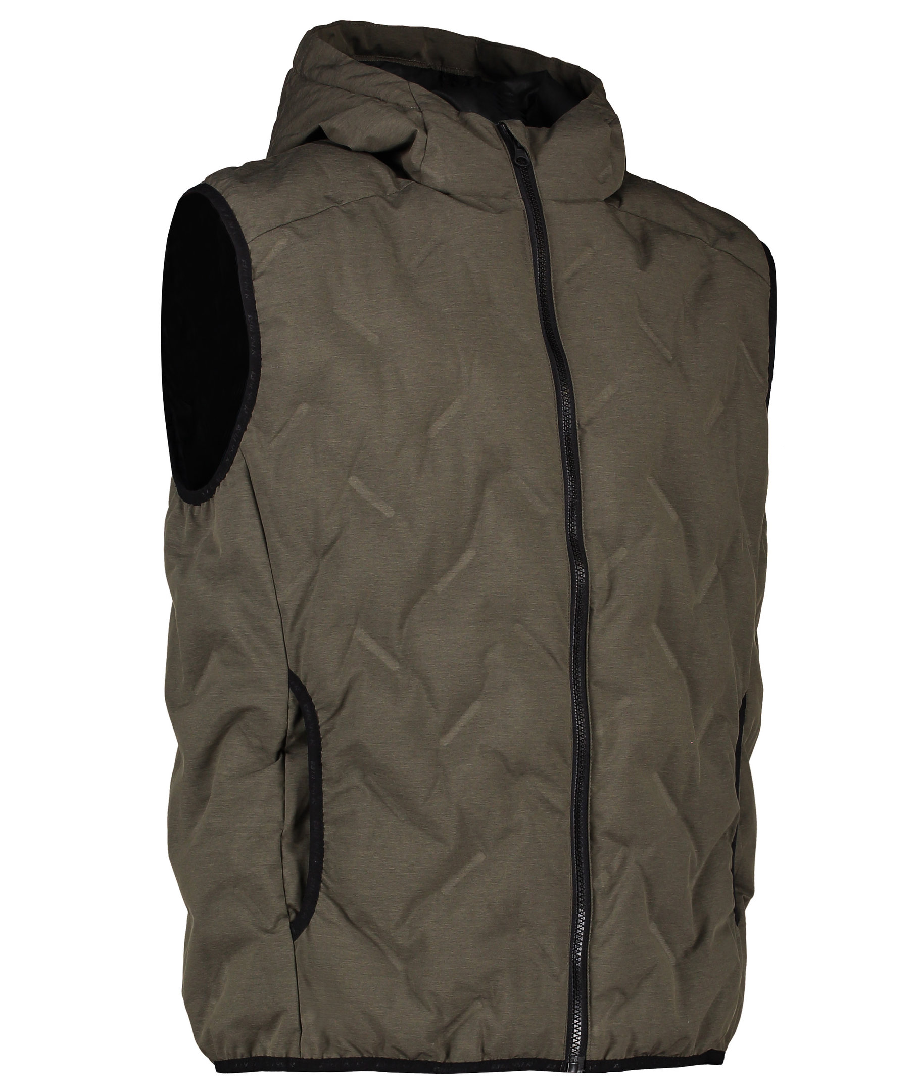 GEYSER quilted vest, Olive melane, large image number 2