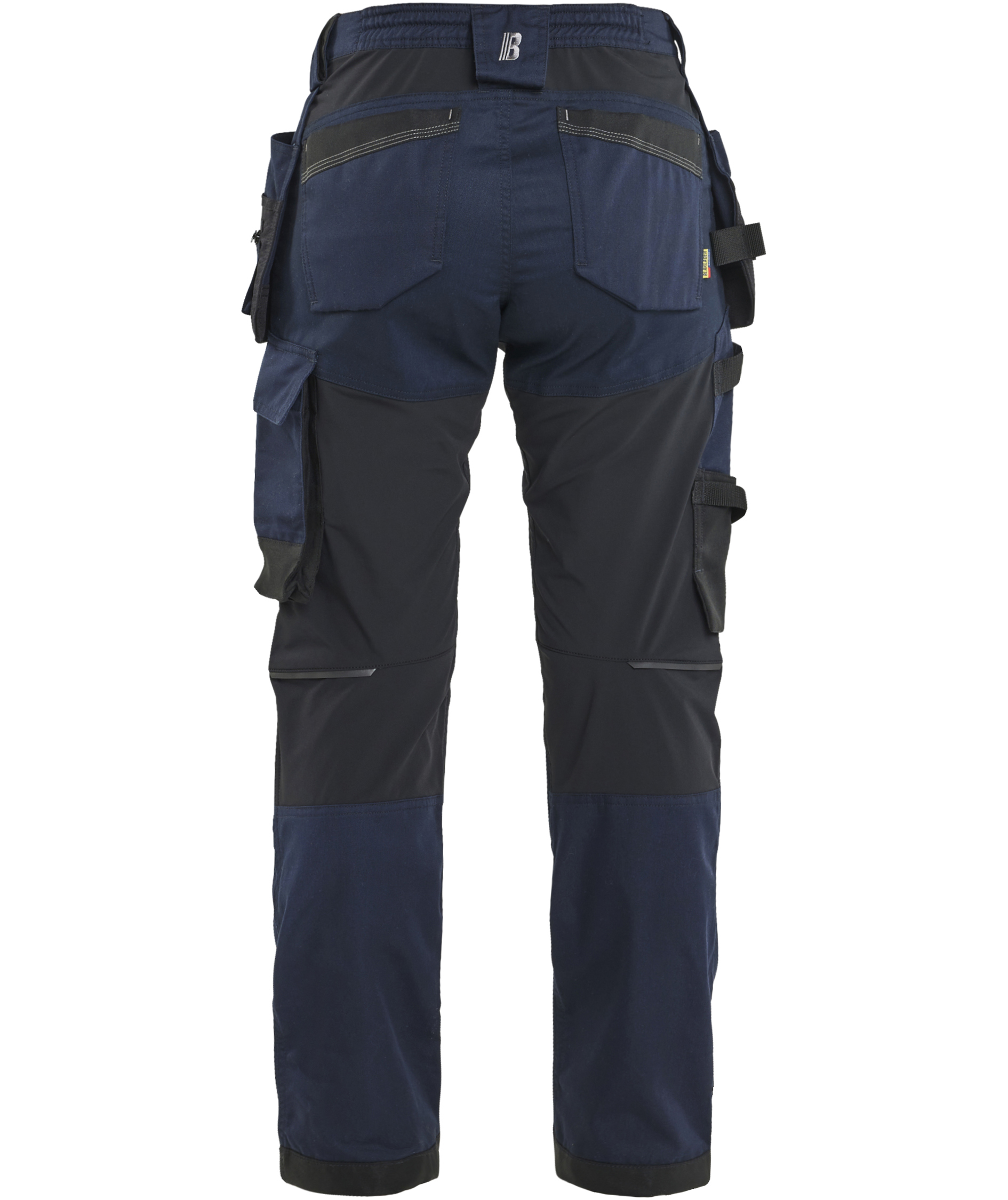 Bl&aring;kl&auml;der hantverksbyxa dam, M&ouml;rk Marinbl&aring;