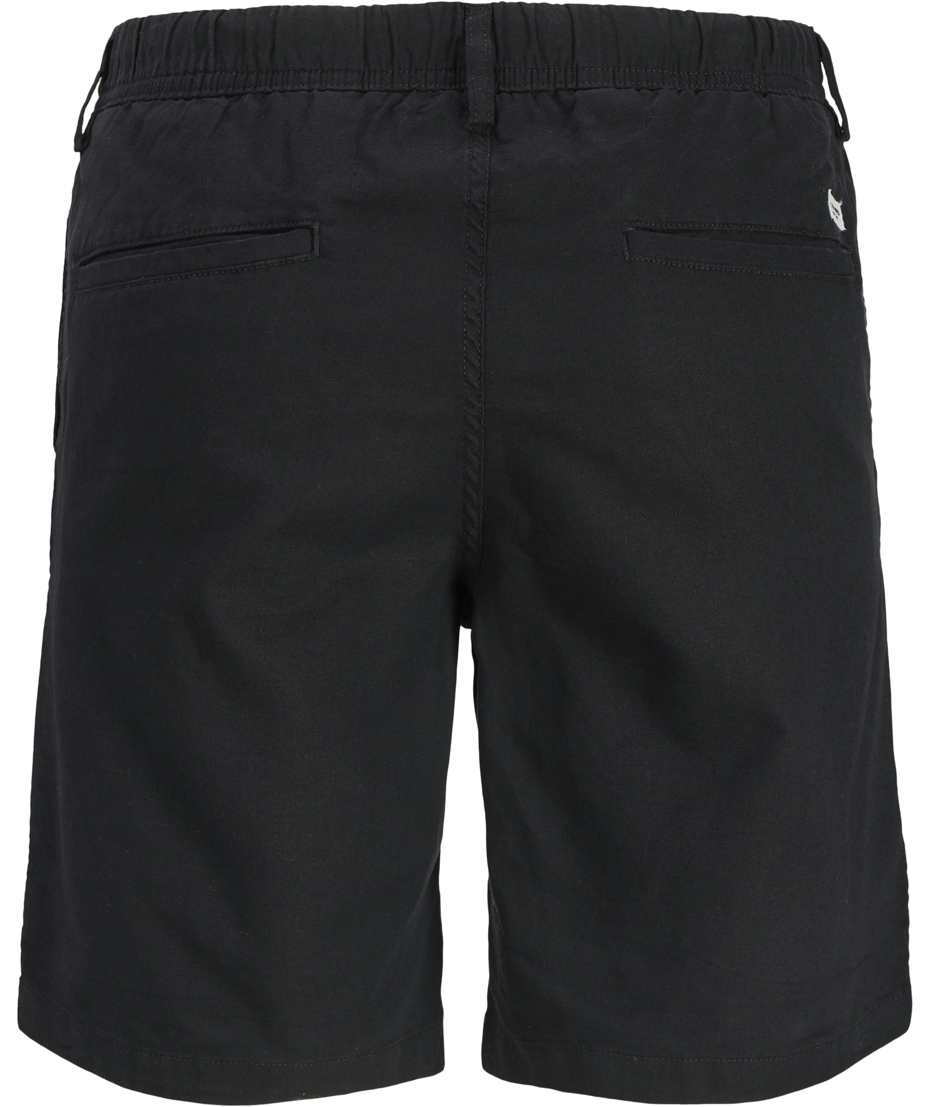 Jack & Jones JPSTJAIDEN HYBRID BONDI shorts with linen, Black, large image number 2