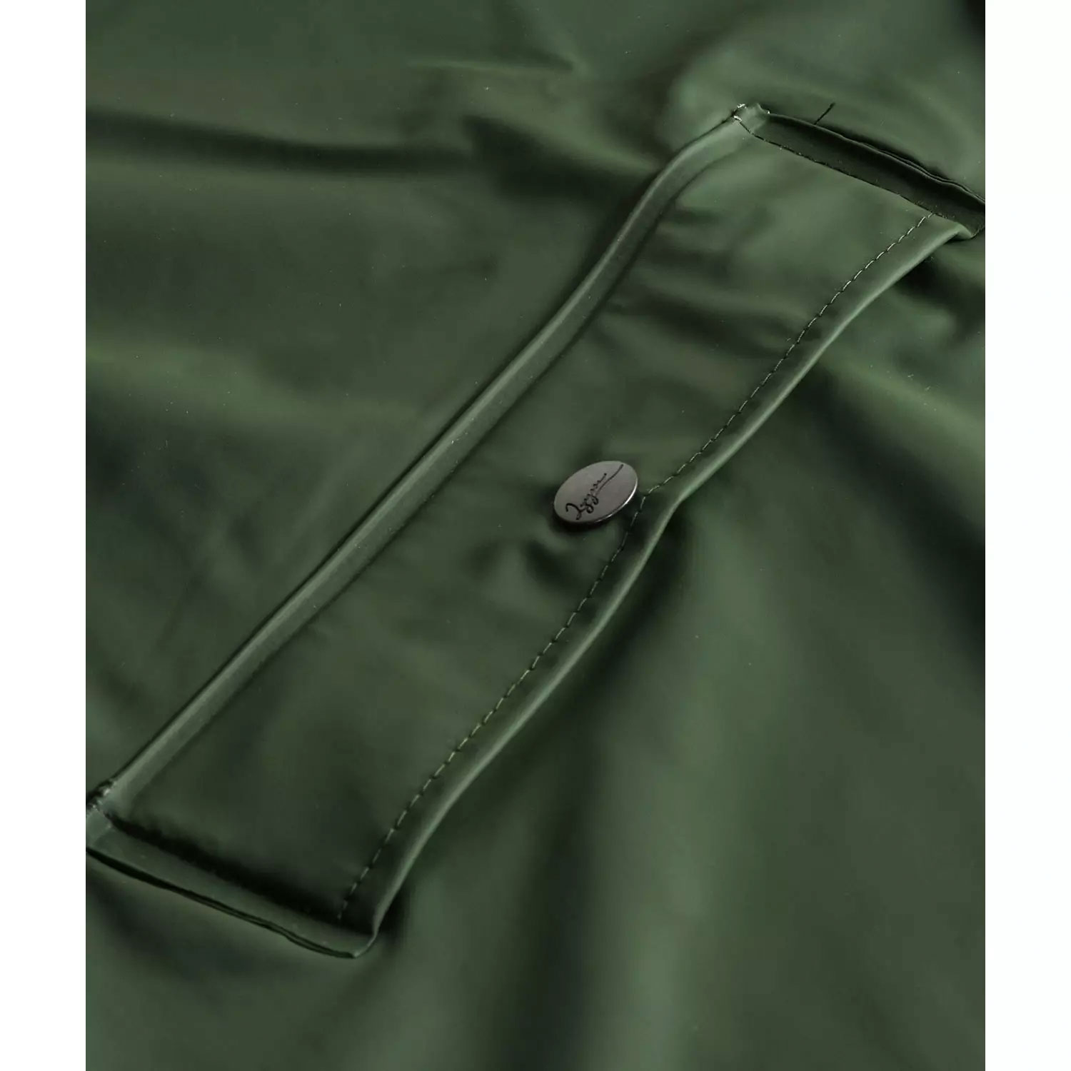 Lyngs&oslash;e PU regnrock fashion, Gr&ouml;n, large image number 2