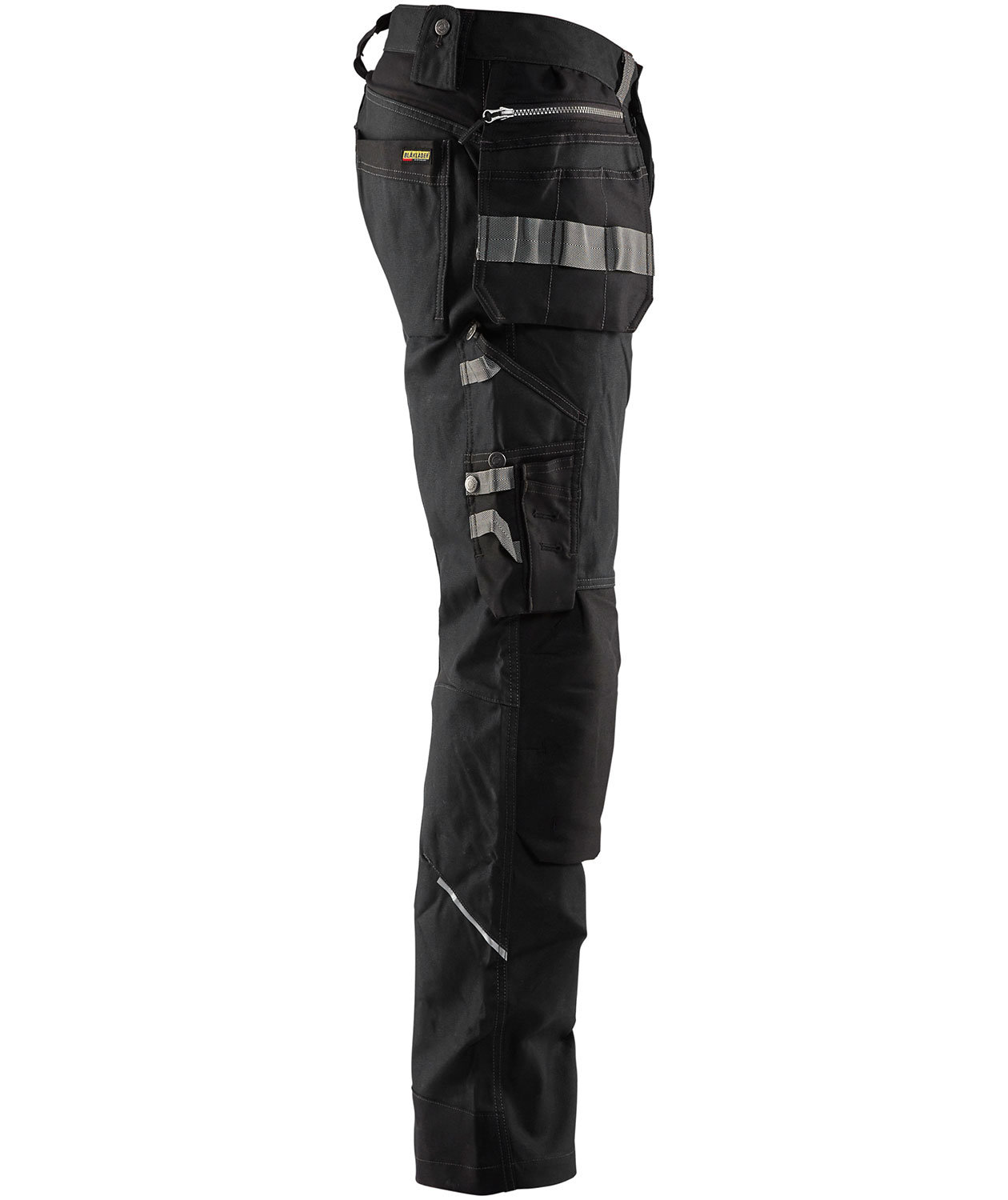 Bl&aring;kl&auml;der h&aring;ndv&aelig;rkerbukser, Sort, large image number 3