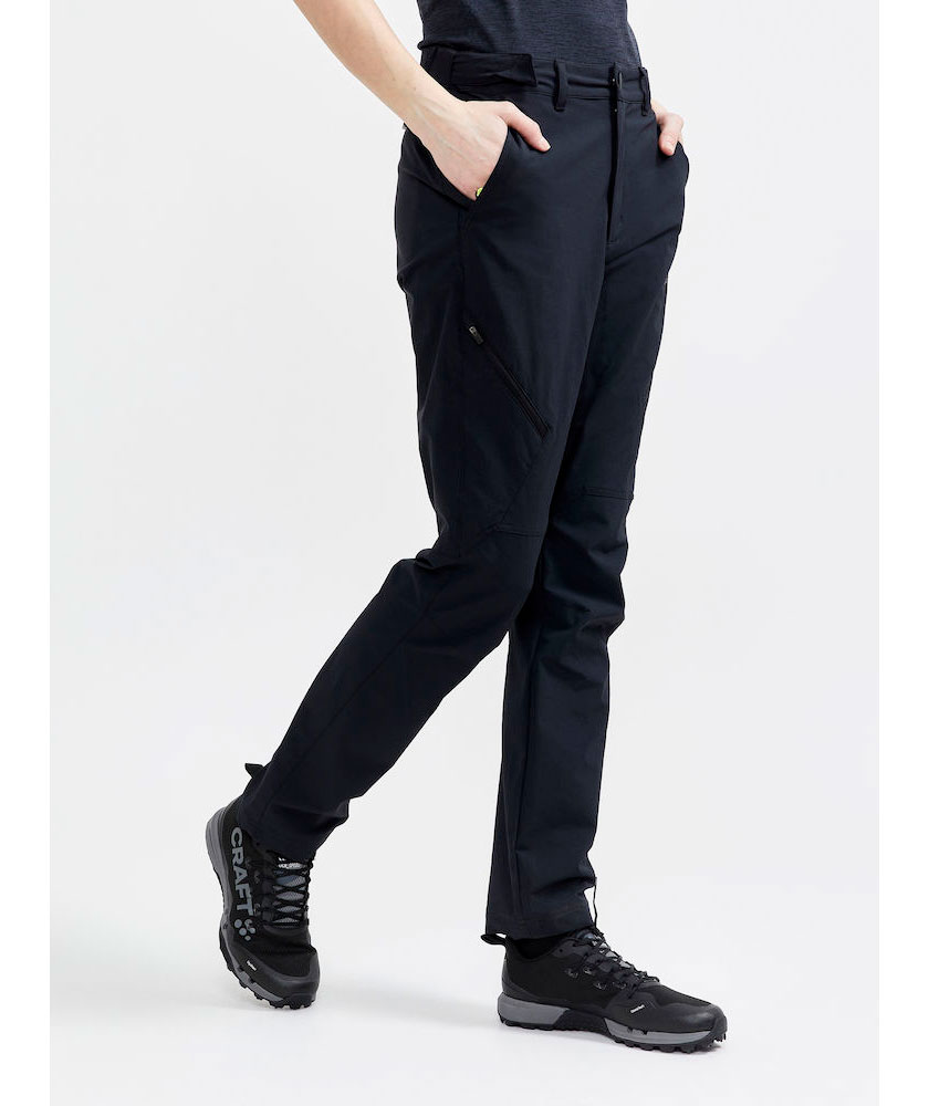 Craft ADV Explore Tech dame bukse, Svart, large image number 2