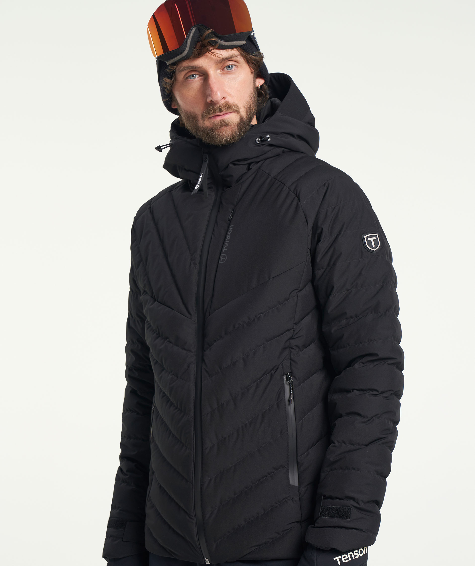 Tenson Prime Down jacket, Black, large image number 8