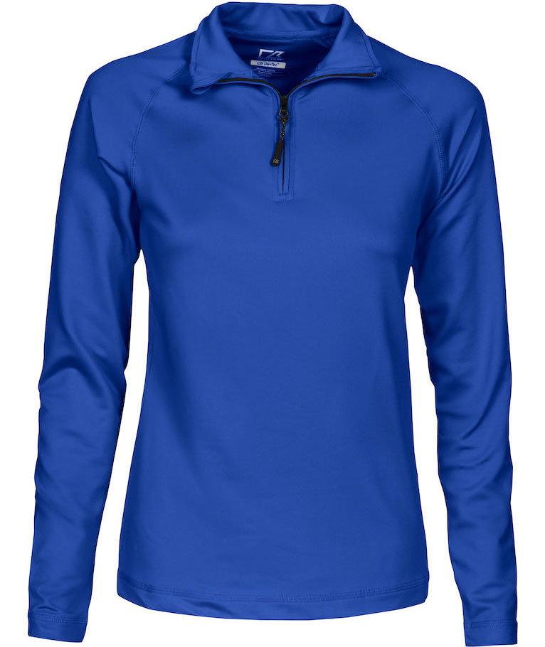 Cutter & Buck Coos Bay halfzip tr&ouml;ja dam, Kungsbl&aring;, Kungsbl&aring;, swatch