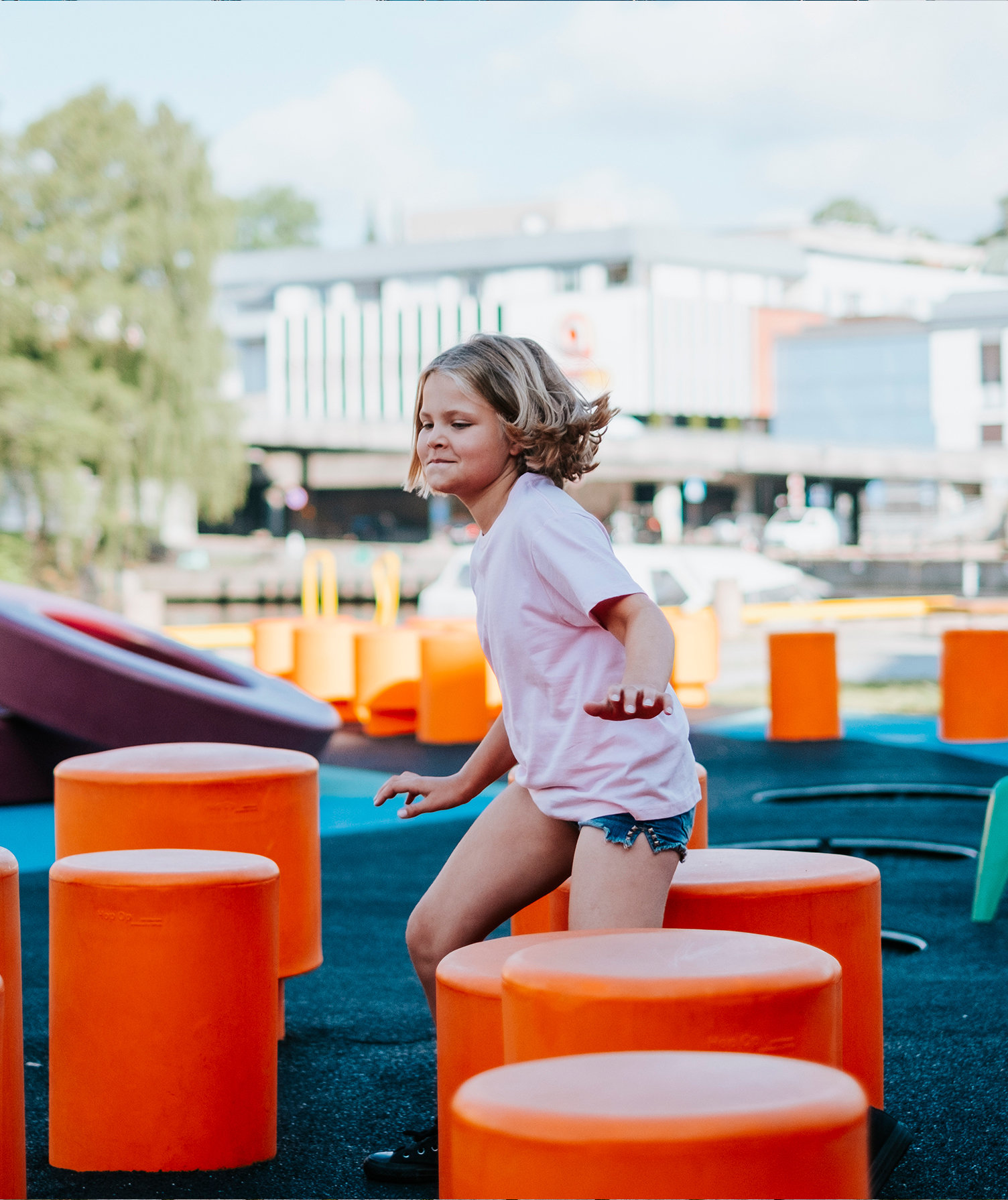 YOU Classic T-shirt f&uuml;r Kinder, Rosa, large image number 2