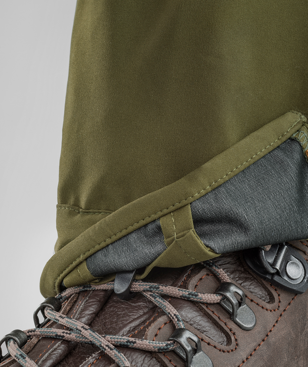 Pinewood Abisko Brenton fritidsbukser, Hunting Olive/Leaf, large image number 6