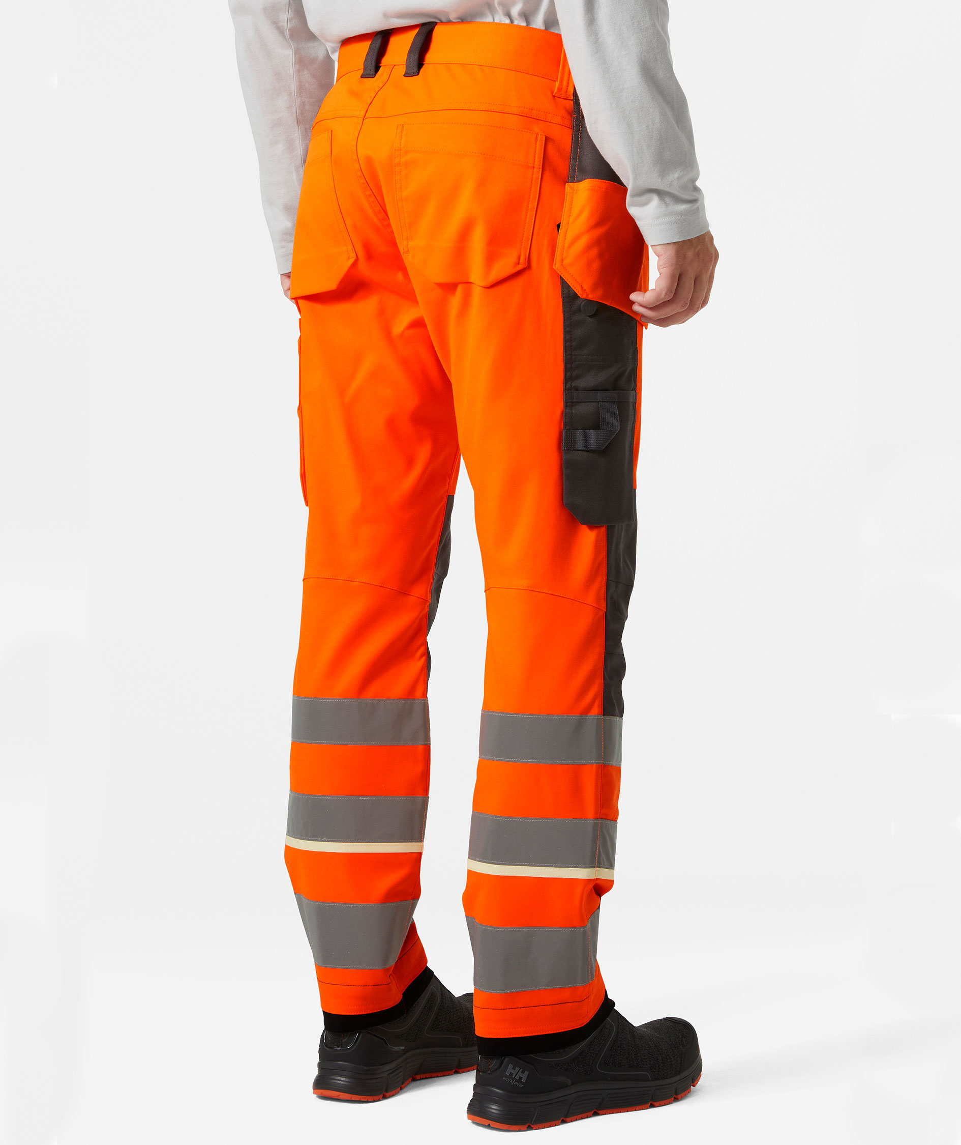 Helly Hansen UC-ME Handwerkerhose, Hi-vis Orange/Ebony, large image number 3