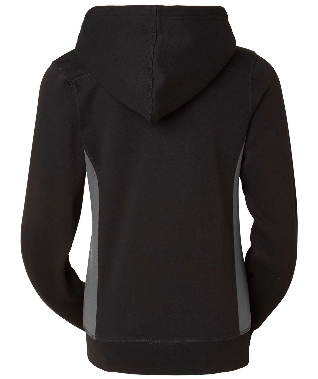 South West Ava dame hoodie, Svart/Gr&aring;, large image number 2