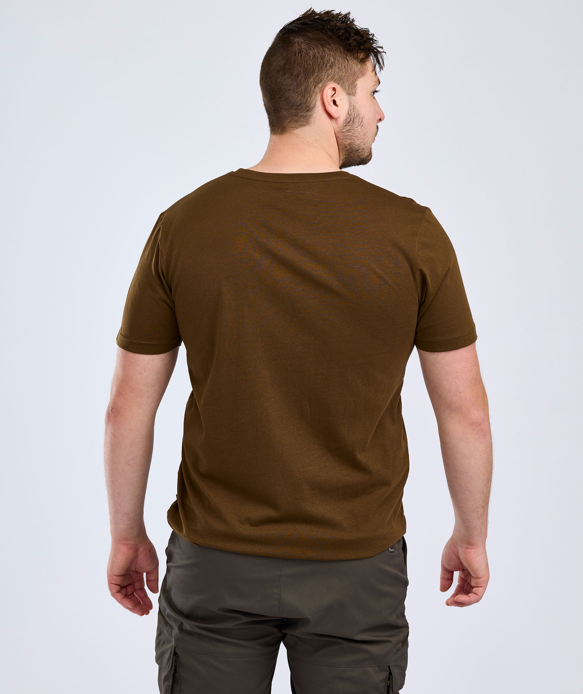 Pinewood Moose T-shirt, Hunting Brown, large image number 2