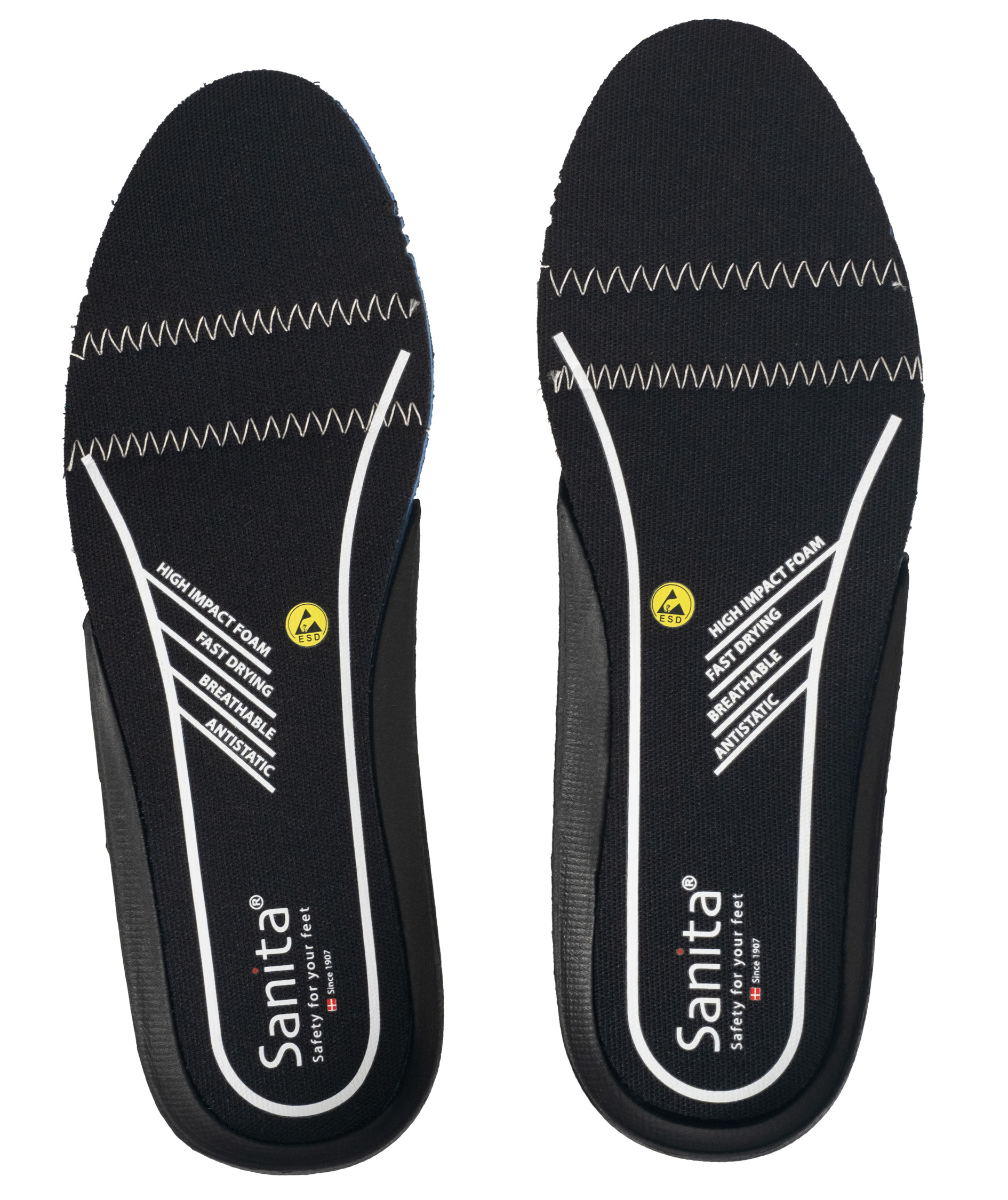 Sanita&nbsp;EnergySole&reg; Support indl&aelig;gss&aring;l indl&aelig;gss&aring;ler 4,5 mm , Sort, large image number 2