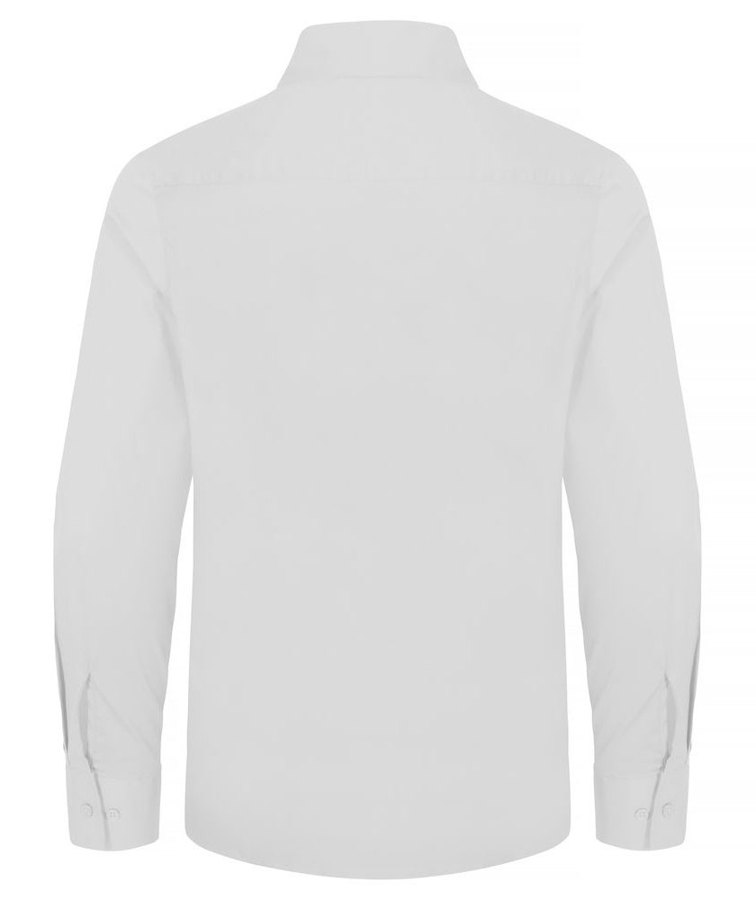 Clique Stretch Shirt, Hvit, large image number 1