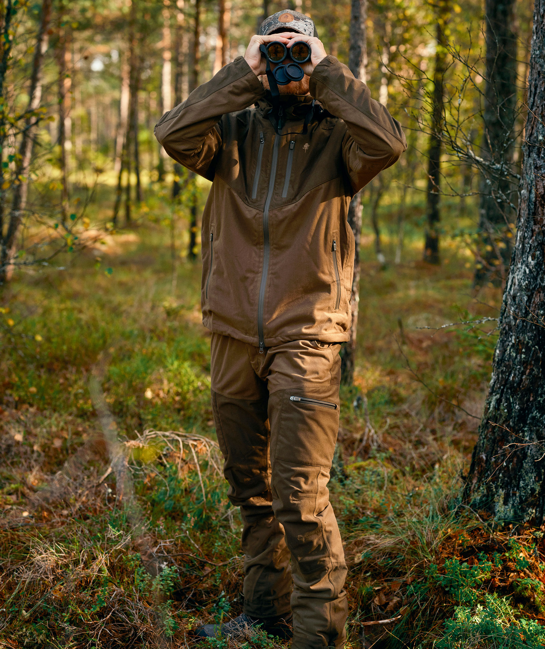 Pinewood Retriever Active jakke, Hunting Brown/Suede Brown, large image number 13