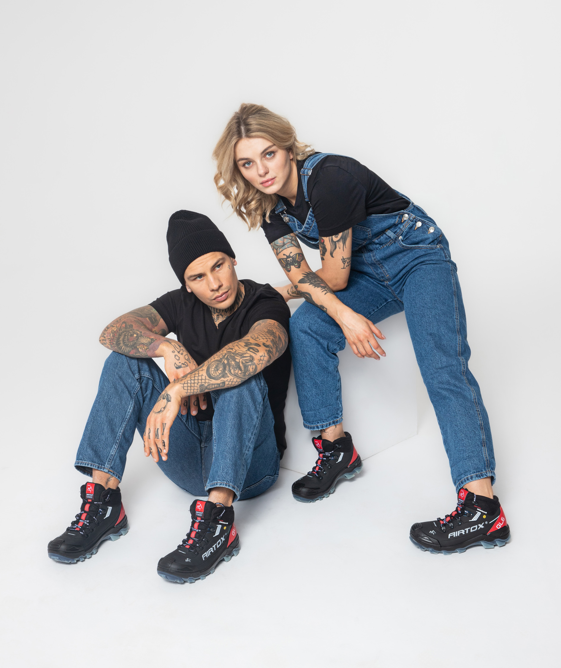 Airtox GL6 vernest&oslash;vletter S3, Svart