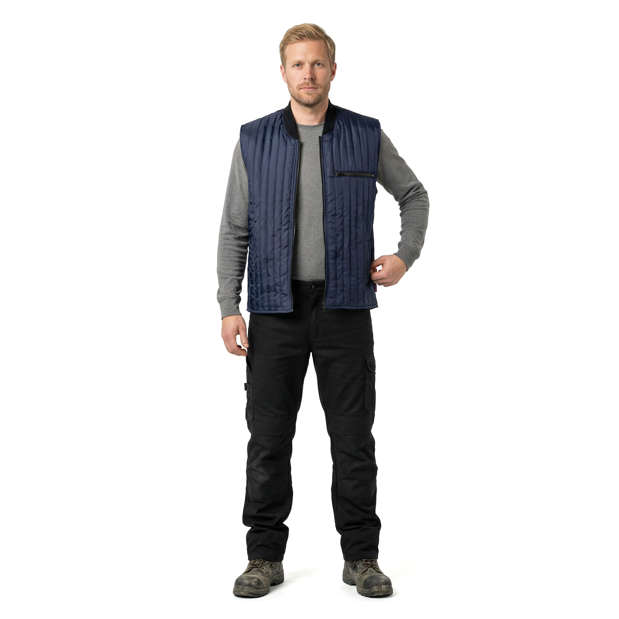 Kansas Match thermal vest 5300, Marine Blue, large image number 2