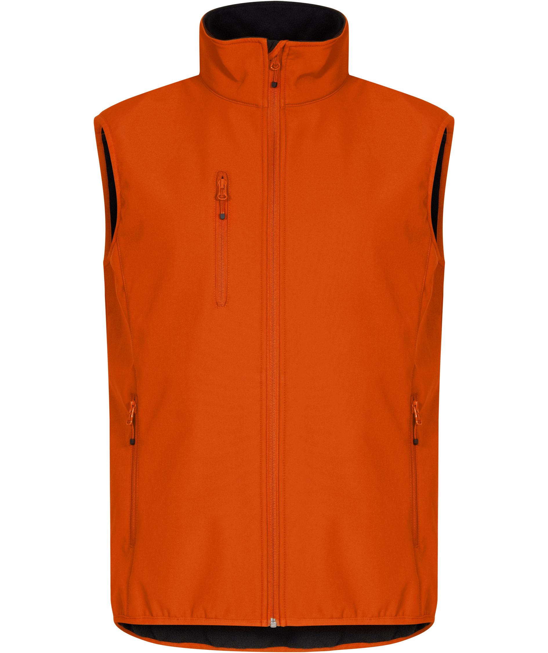 Clique Classic softshellv&auml;st, Blodapelsin