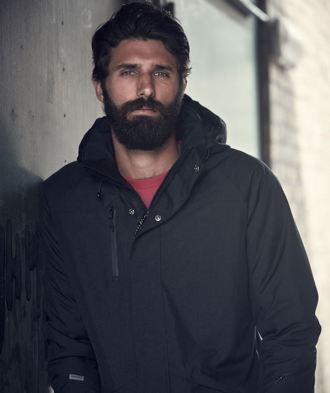 Craft Mountain vinterjakke, Sort Melange/Sort