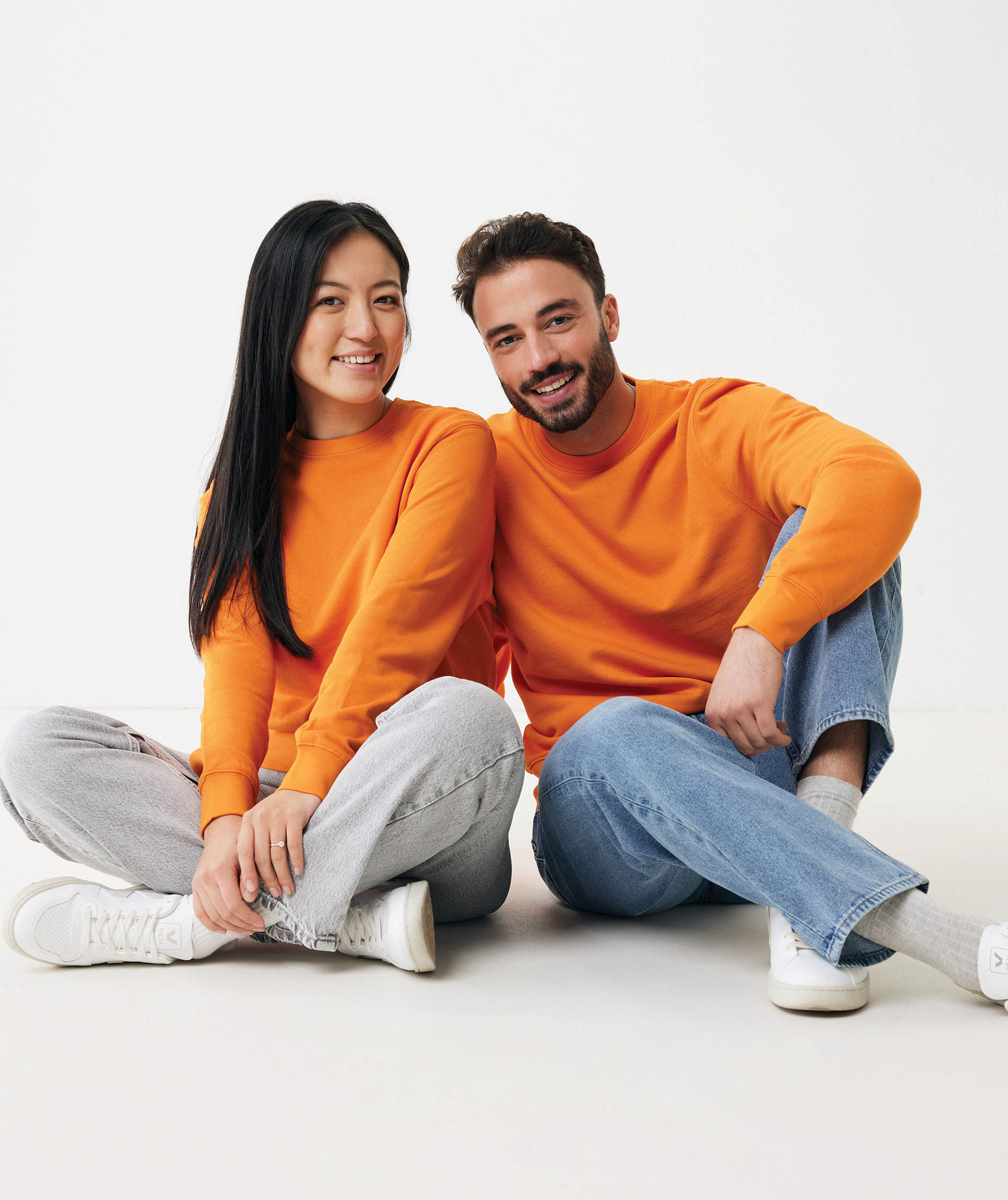 Iqoniq Etosha sweatshirt, Orange, large image number 10