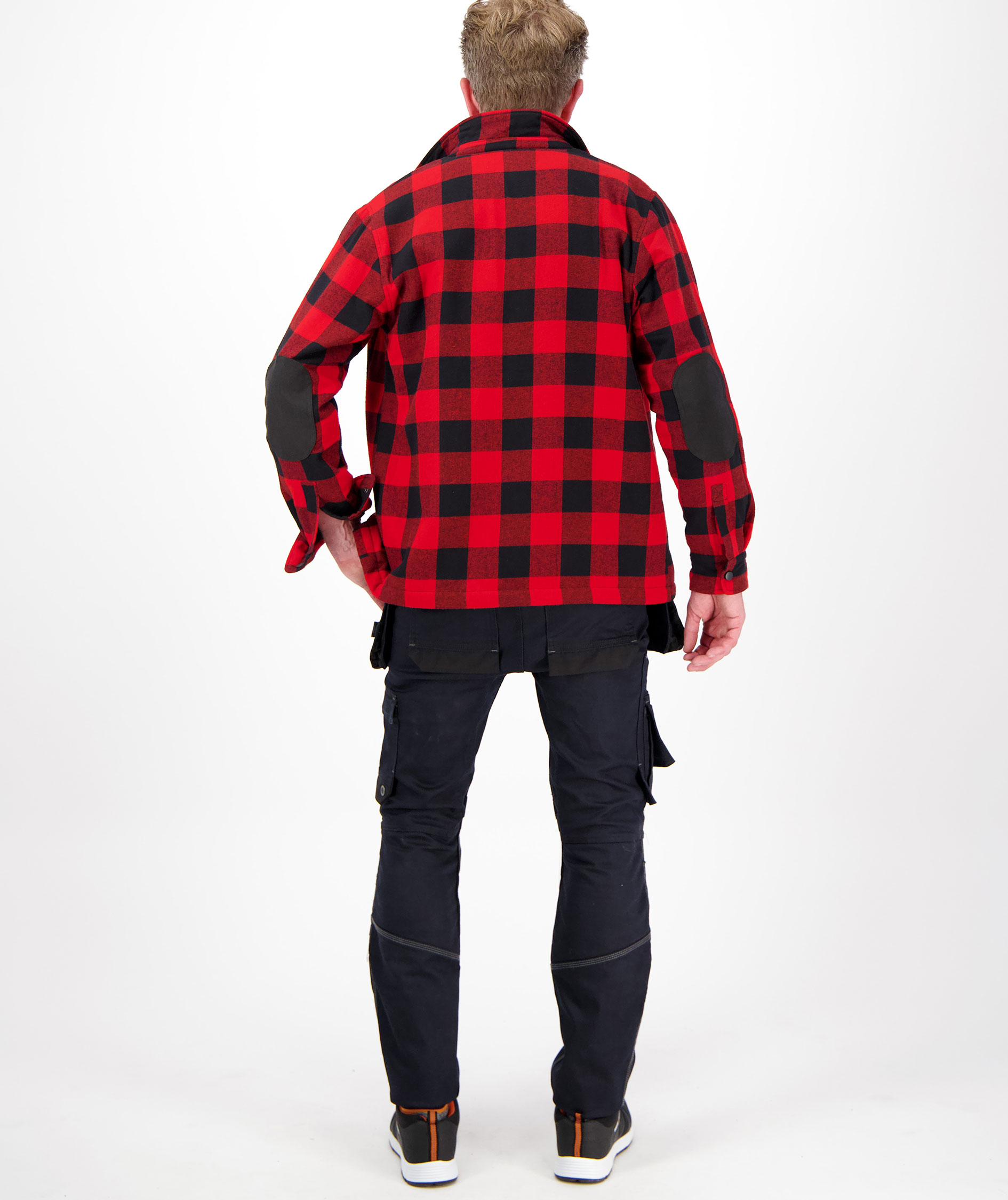 HEROCK Puro skjortejakke, Dark Red/Black, large image number 3