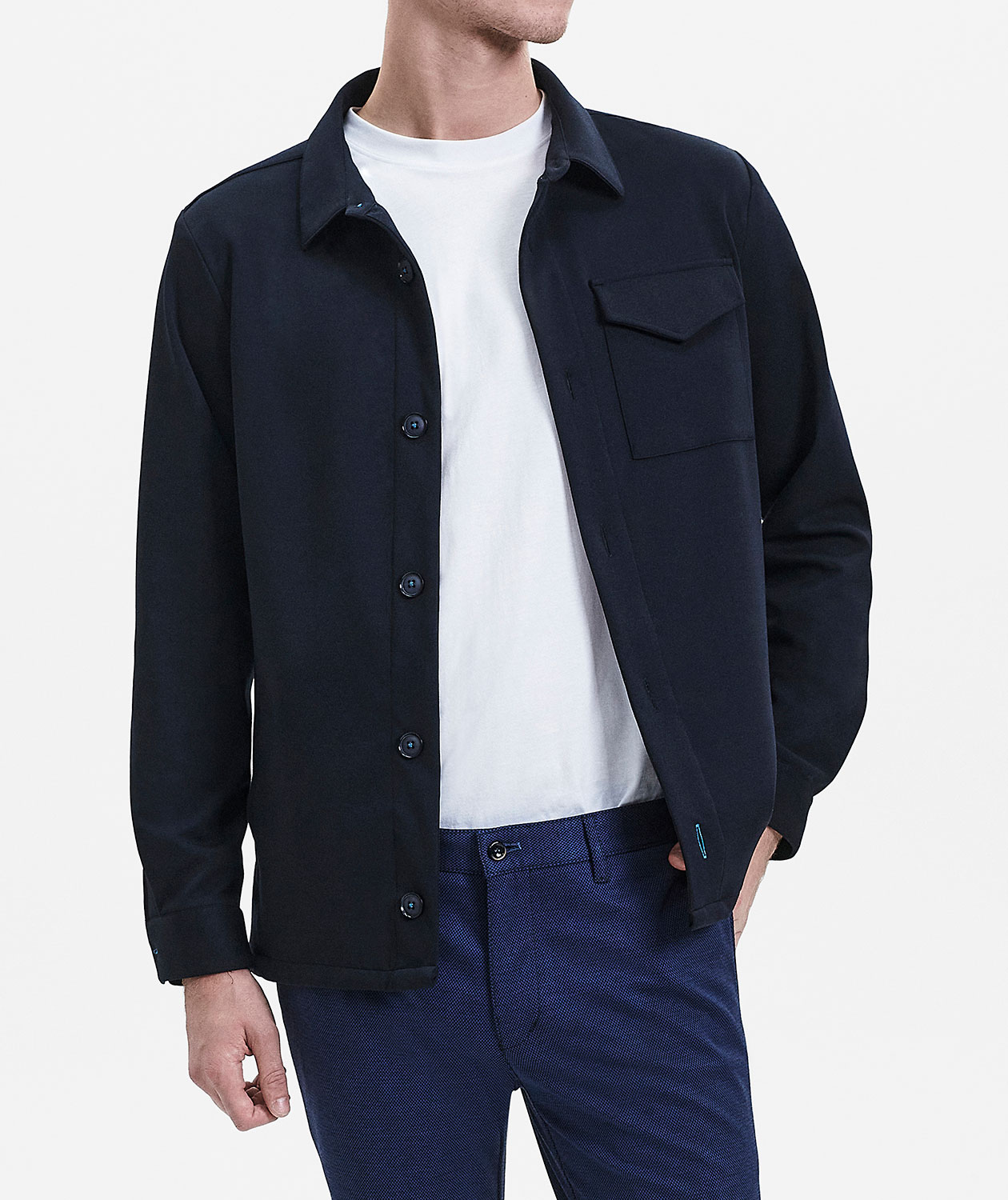 Sunwill Extreme Flexibility Overshirt, Navy