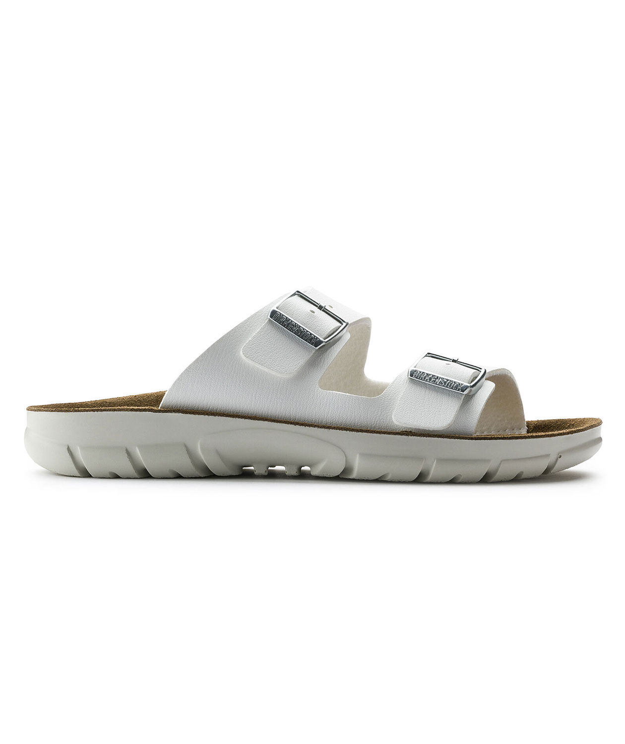 Birkenstock Bilbao Regular Fit sandaler, Vit, large image number 4