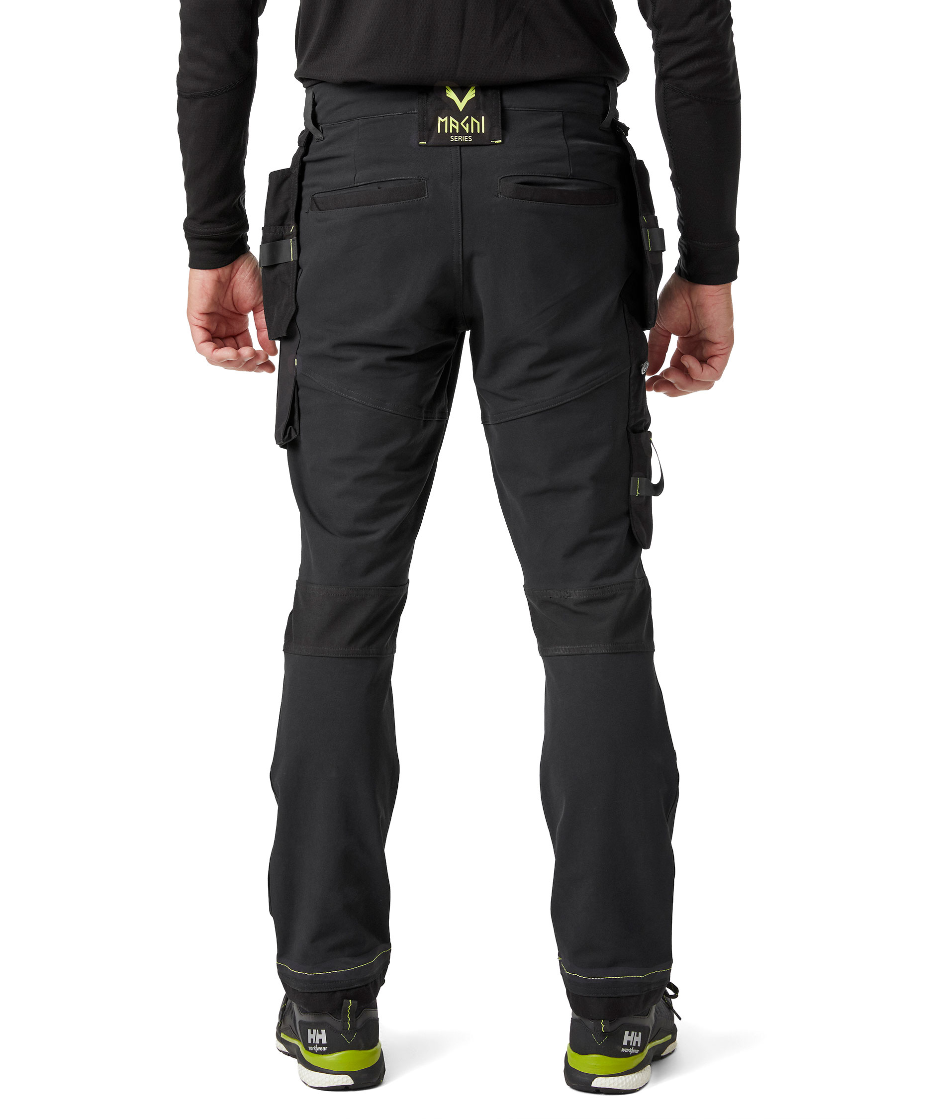 Helly Hansen Magni h&aring;ndverksbukse Full stretch, Svart, large image number 3
