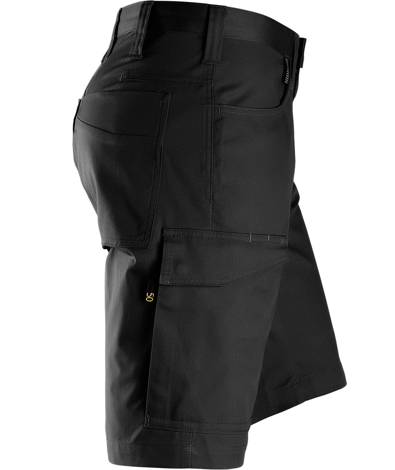 Snickers arbejdsshorts 6100, Sort, large image number 3