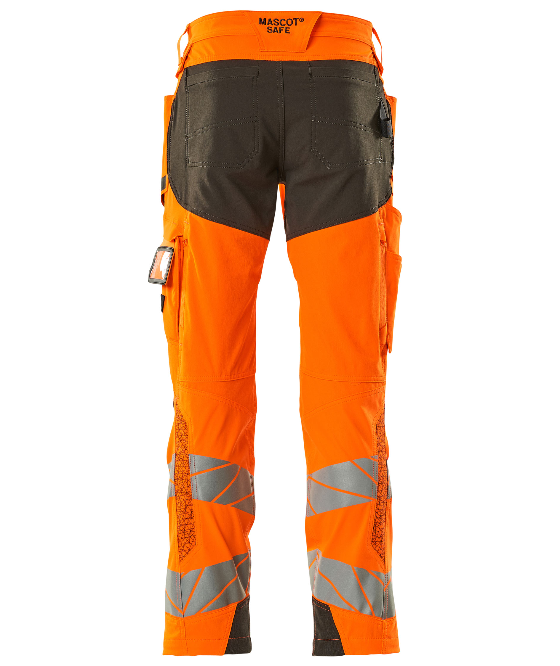 Mascot Accelerate Safe Arbeitshose full stretch, Hi-vis Orange/Dunkles Anthrazit, large image number 1